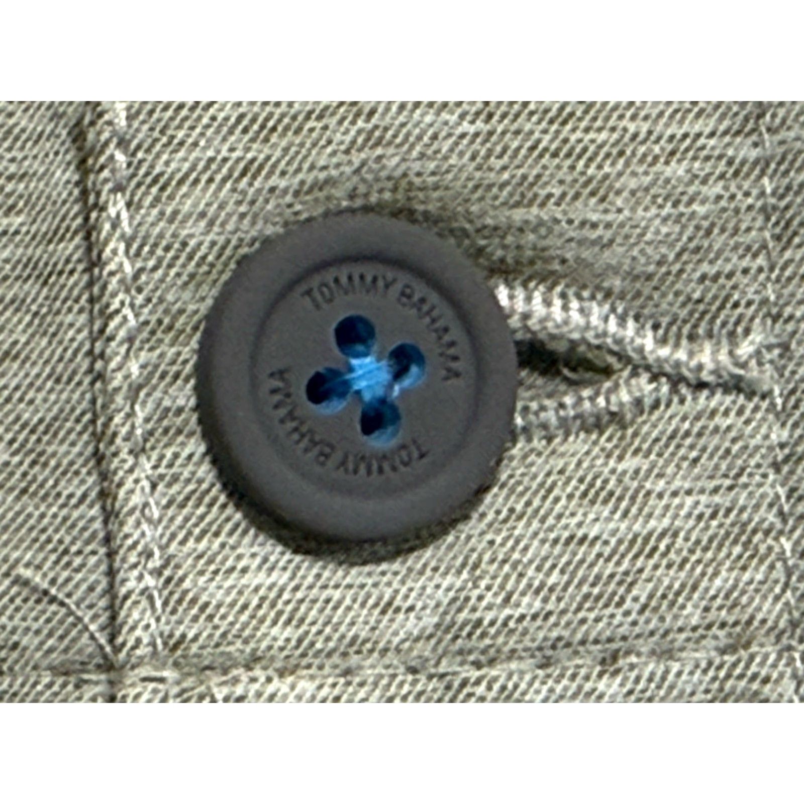 Tommy Bahama Tommy Bahama Pants Flat Front On Par IslandZone® 35 X 30 Green Regular Men's 29.5" Inseam Chino Size US 35 - 4 Thumbnail