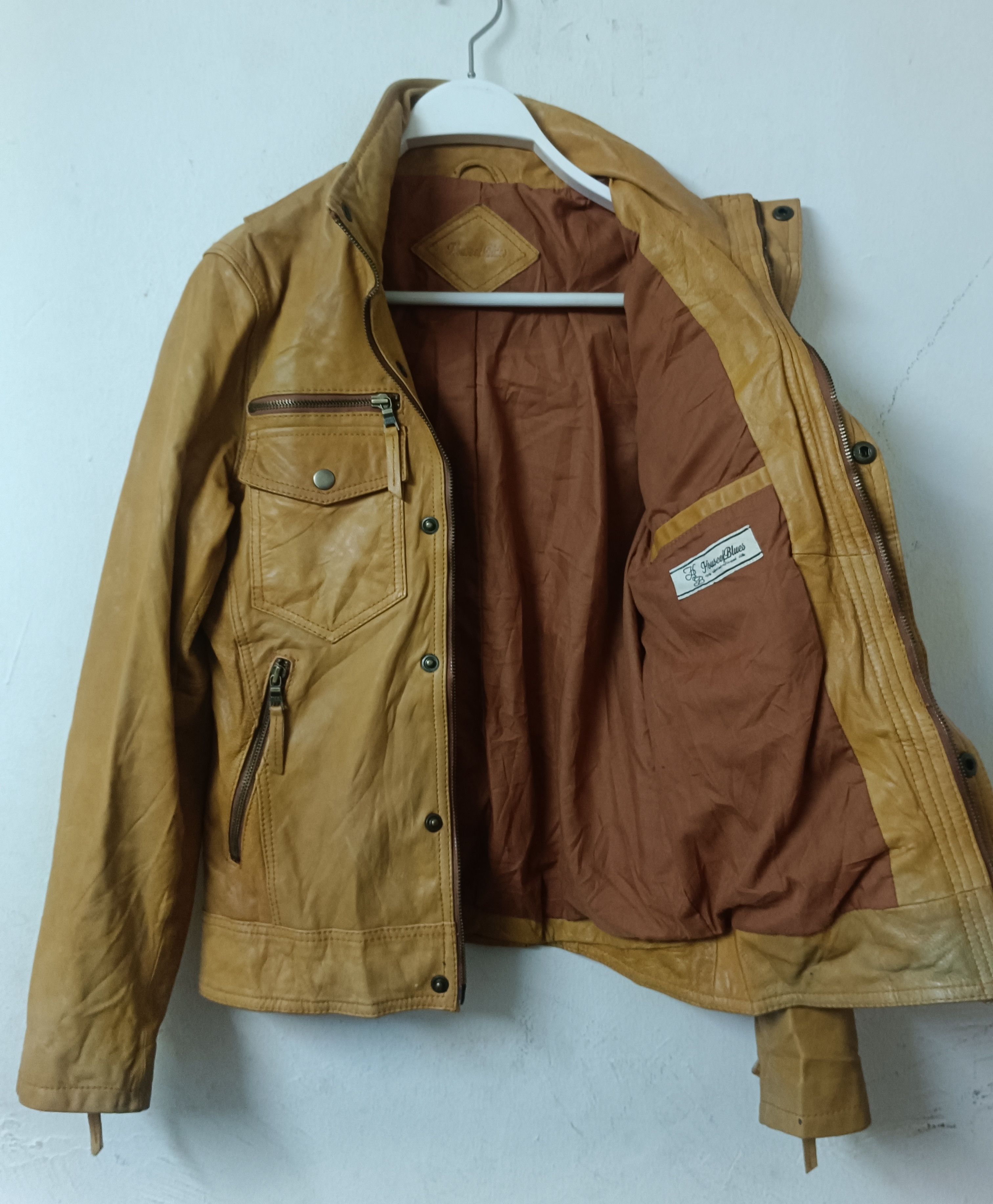 14th Addiction × If Six Was Nine × Japanese Brand Vintage Distressed Leather biker Jacket House Of Blues Size US M / EU 48-50 / 2 - 7 Thumbnail