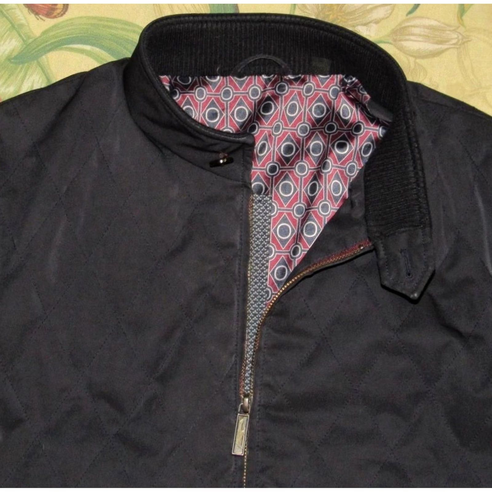 Ted Baker TED BAKER Waymoth Quilted Jacket Navy Blue 4 Men's Jacket Size US S / EU 44-46 / 1 - 2 Thumbnail