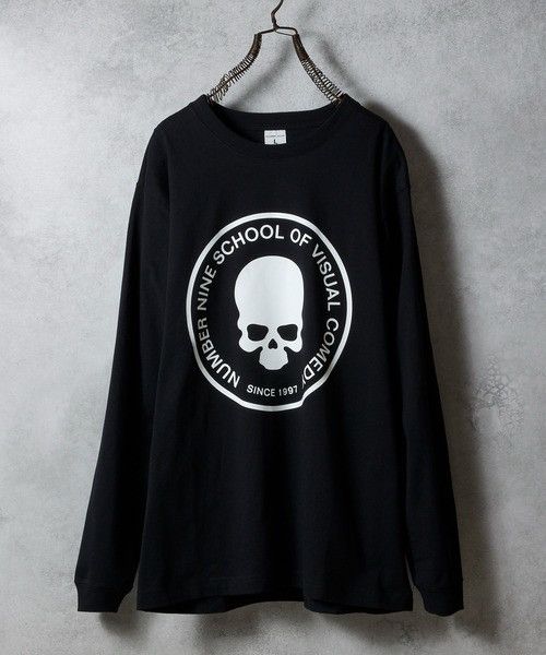 Number (N)ine Number nine school of visual long sleeve tee size 3 Size US L / EU 52-54 / 3 - 1 Thumbnail