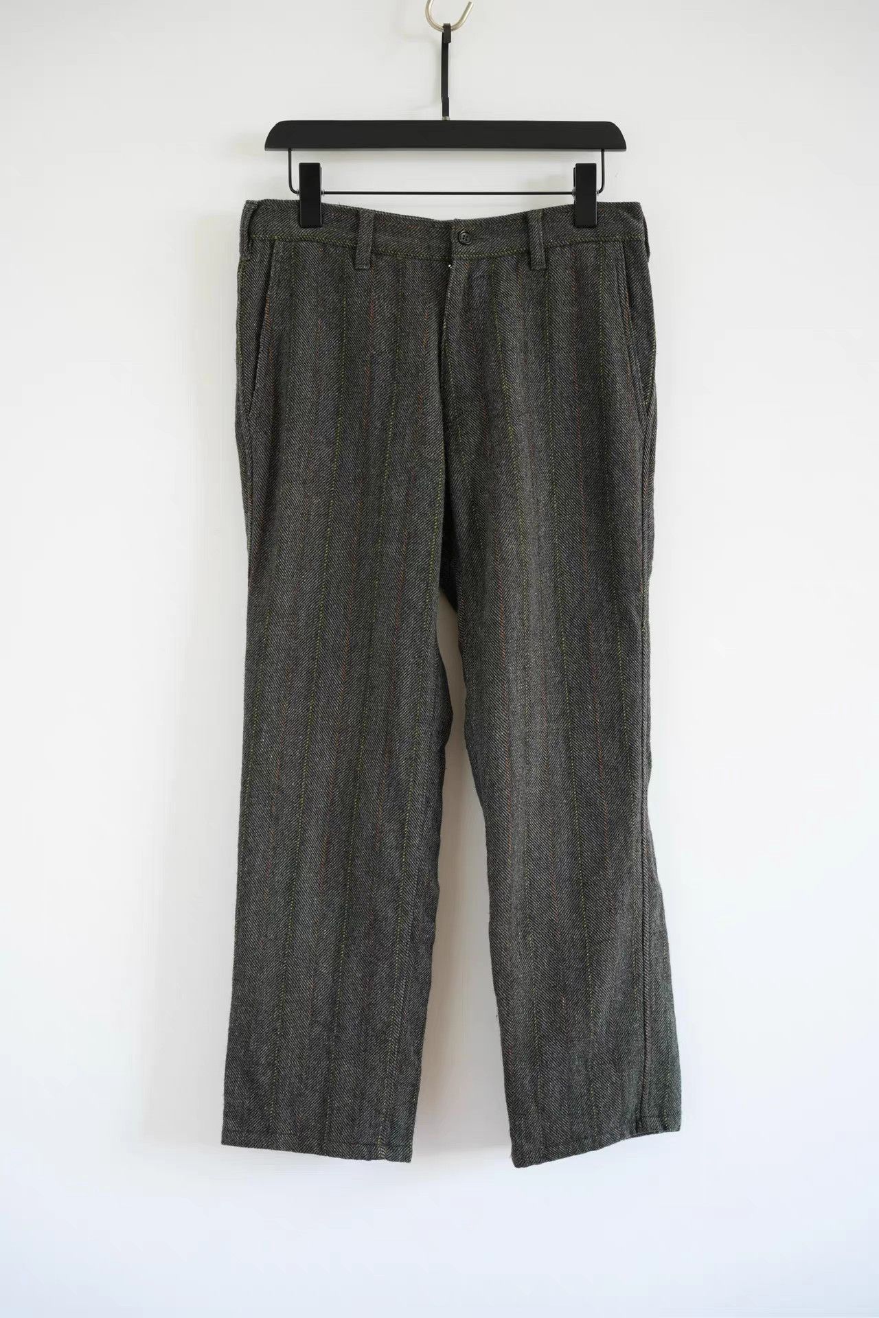 Comme des Garcons Comme des Garcons 06aw Striped Tweed Trousers K4 Size US 32 / EU 48 - 1 Thumbnail