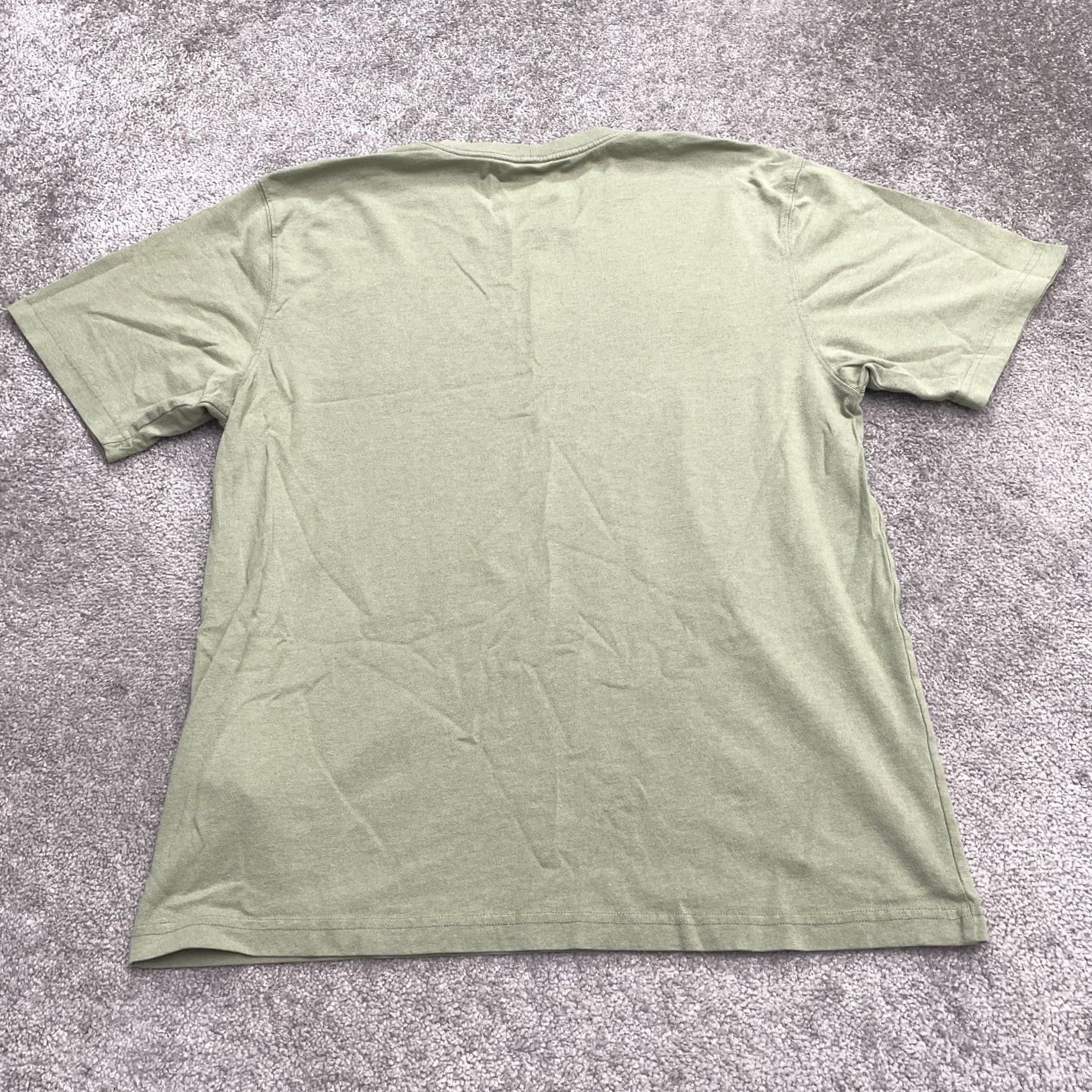 Carhartt VINTAGE Carhartt Loose Fit Graphic T-Shirt Mens Medium Green Crew Neck Cotton Casual Tee Size US M / EU 48-50 / 2 - 2 Thumbnail