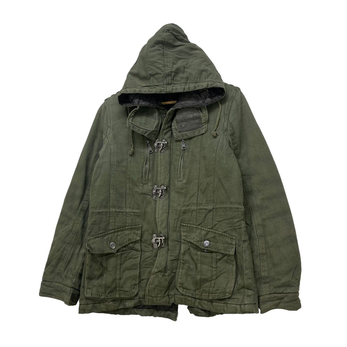 💥Japanese Brand In The Attic Hoode Steel Lock Buckle Jacket
