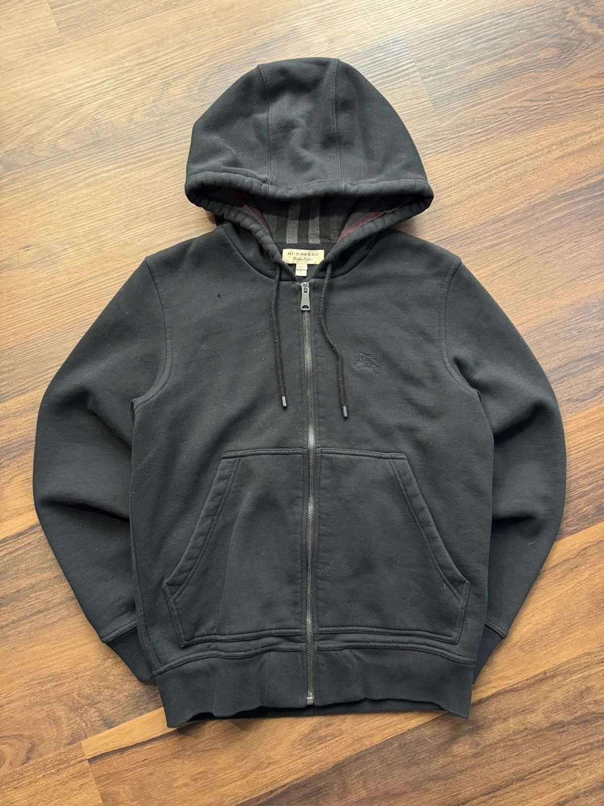 Burberry Burberry zip up jacket with plaid lining Size US S / EU 44-46 / 1 - 1 Thumbnail