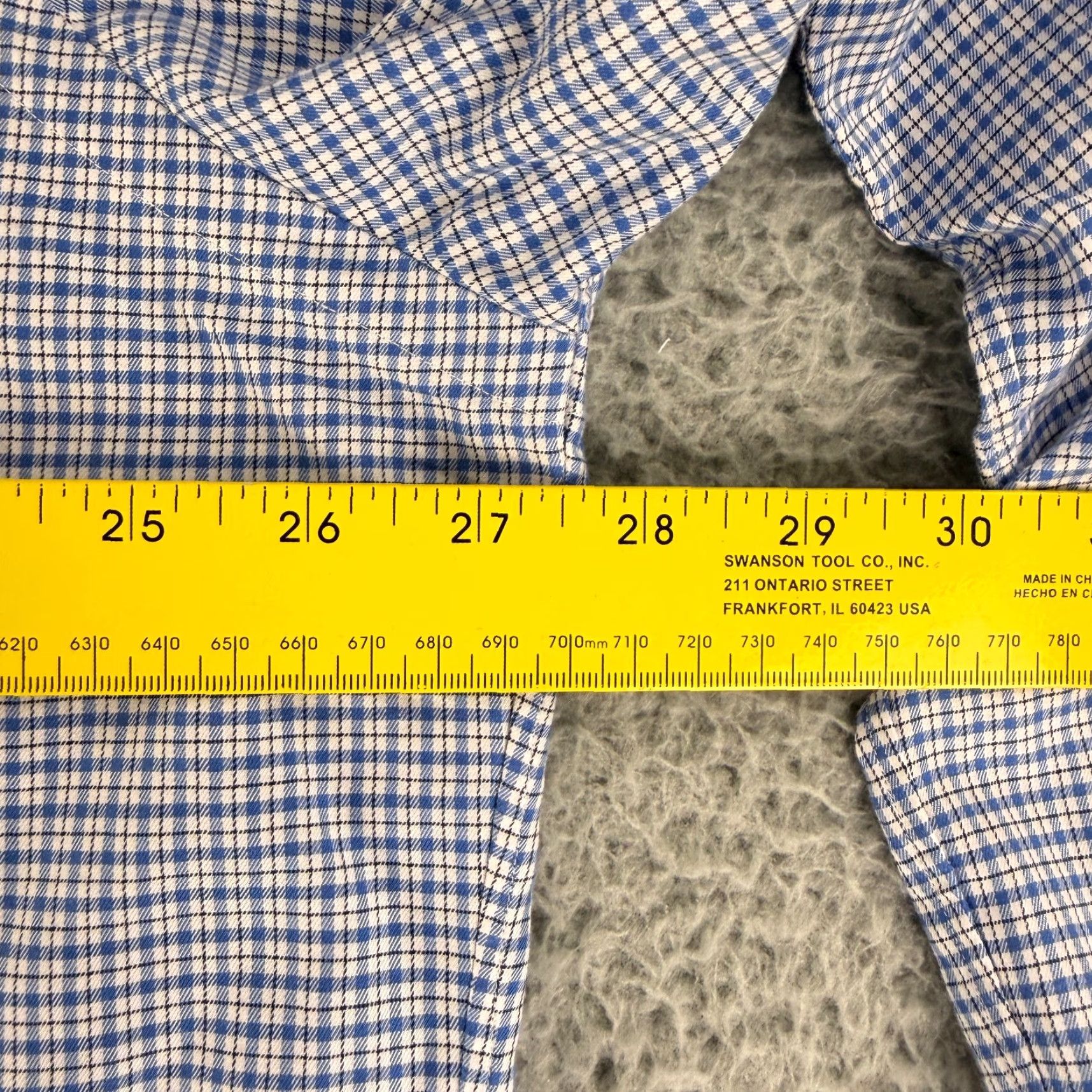 Ralph Lauren Ralph Lauren Button-Down Shirt Mens XXL Blue Plaid Twill Cotton Button-Up Long Sleeve Classic Fit Regular Size 2XL Navy Blue? Size US XXL / EU 58 / 5 - 5 Thumbnail