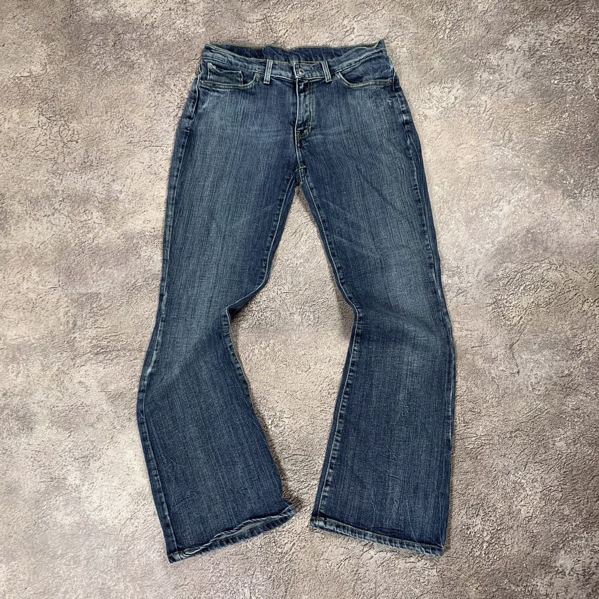 Vintage Vintage 90s Levis Baggy Wide Leg Flared Jeans Grunge Y2K 32 Size US 32 / EU 48 - 2 Thumbnail
