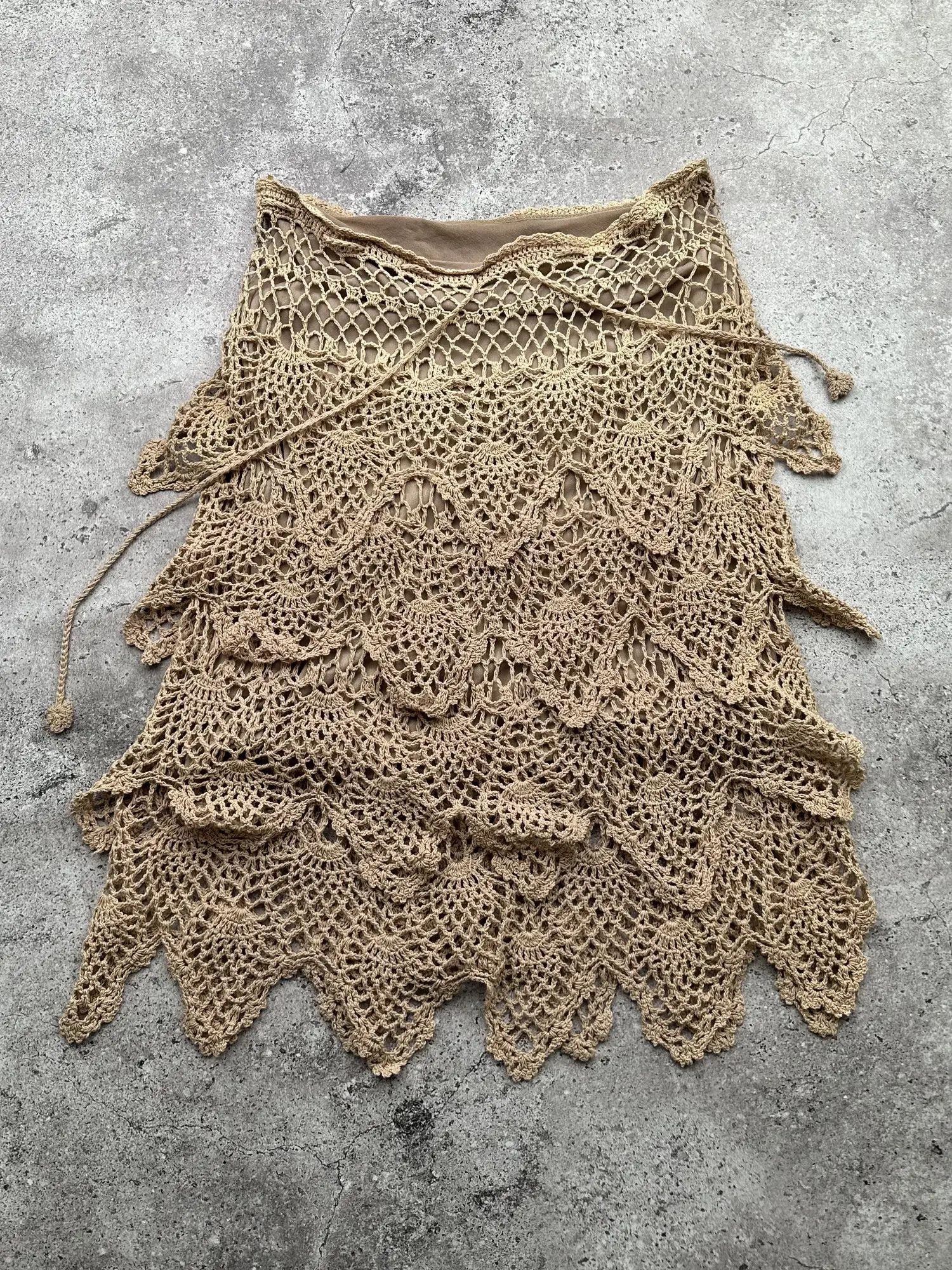 Vintage Knit Skirt C102(V160)