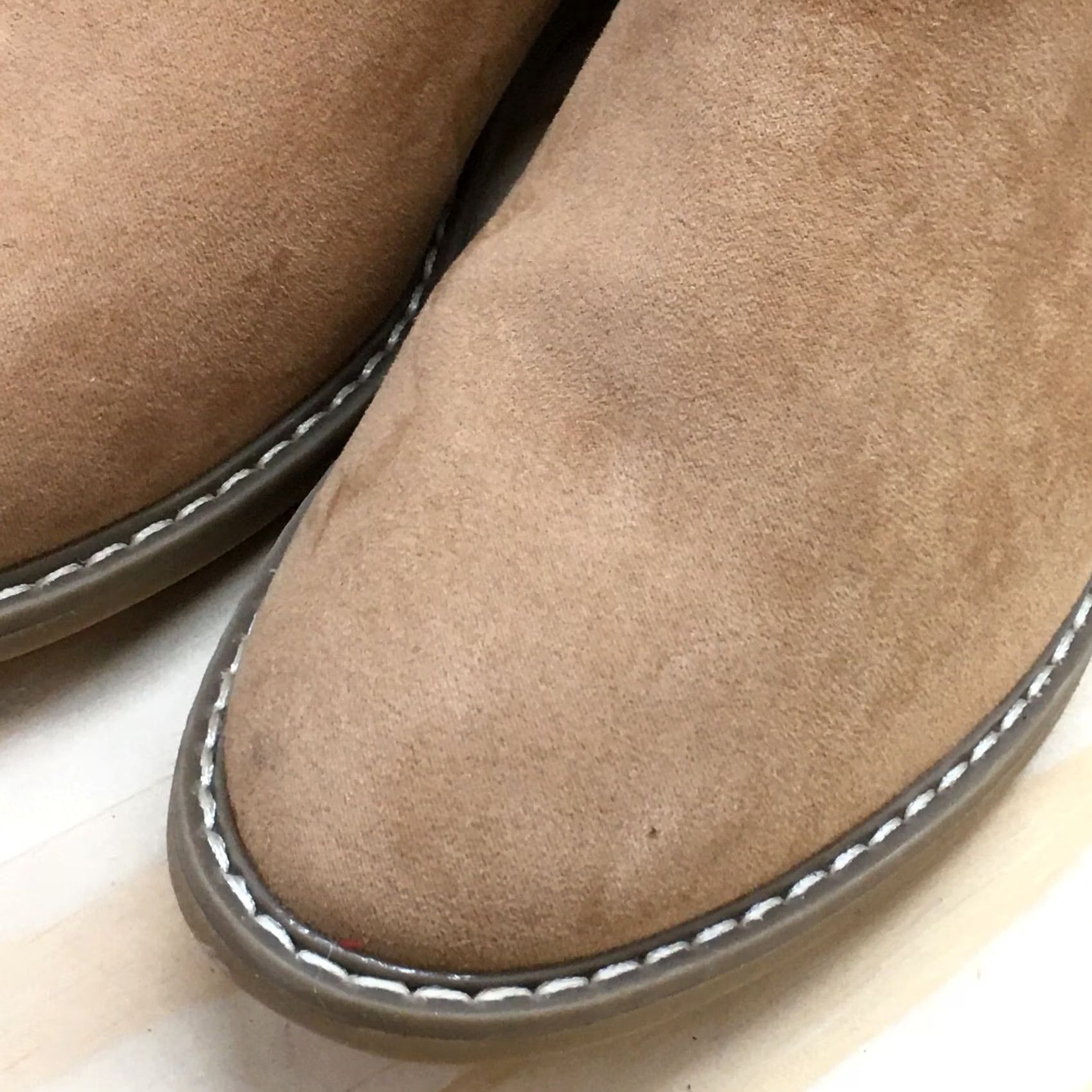 Vintage Universal Thread Boots Womens 7 Brenna Ankle Booties Brown Fabric Side Zip NEW Size US 7 / IT 37 - 6 Thumbnail