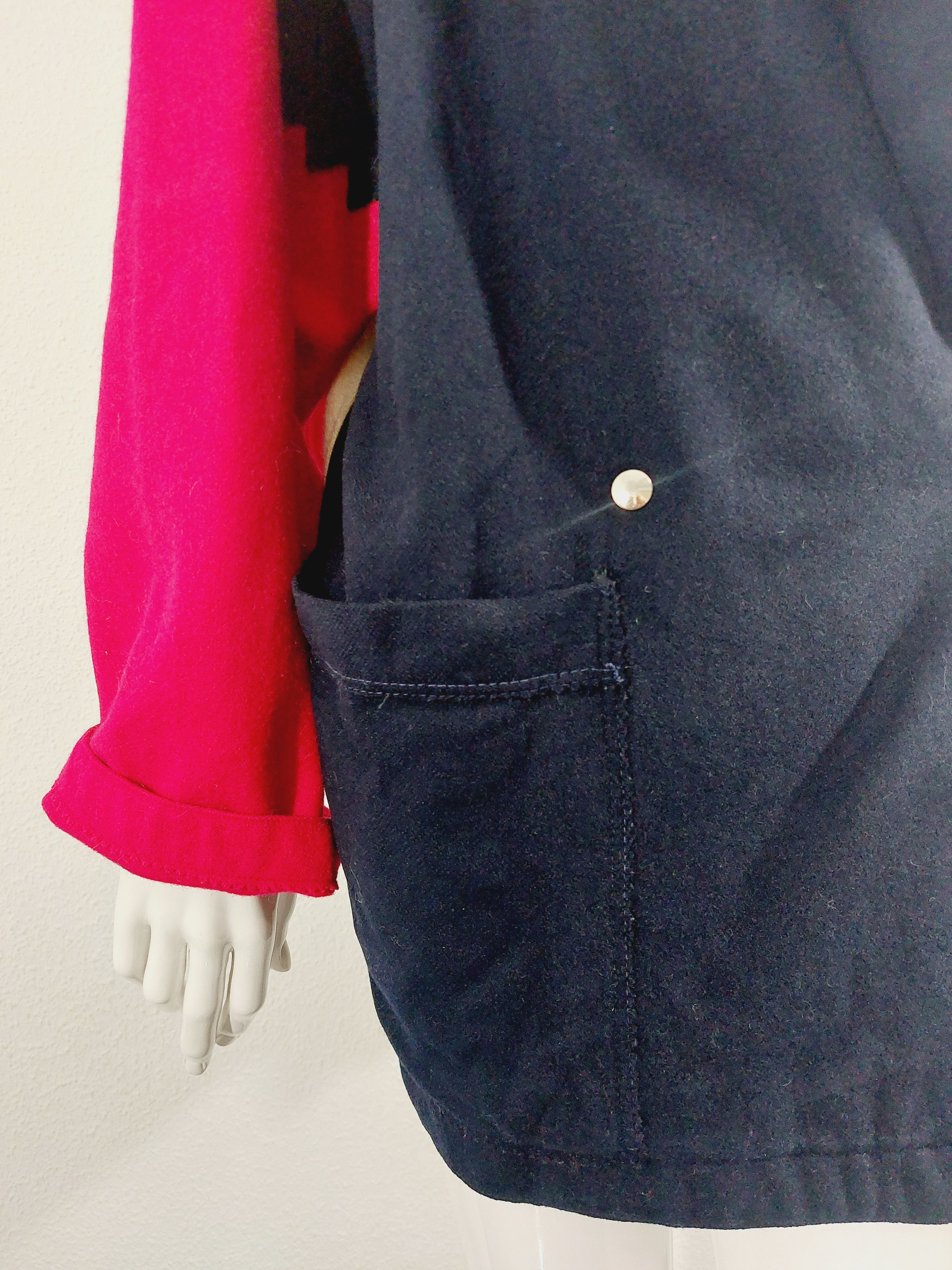 Jean Charles De Castelbajac Jean Charles de Castelbajac JCDC 1980s wool color coat Size US S / EU 44-46 / 1 - 4 Thumbnail