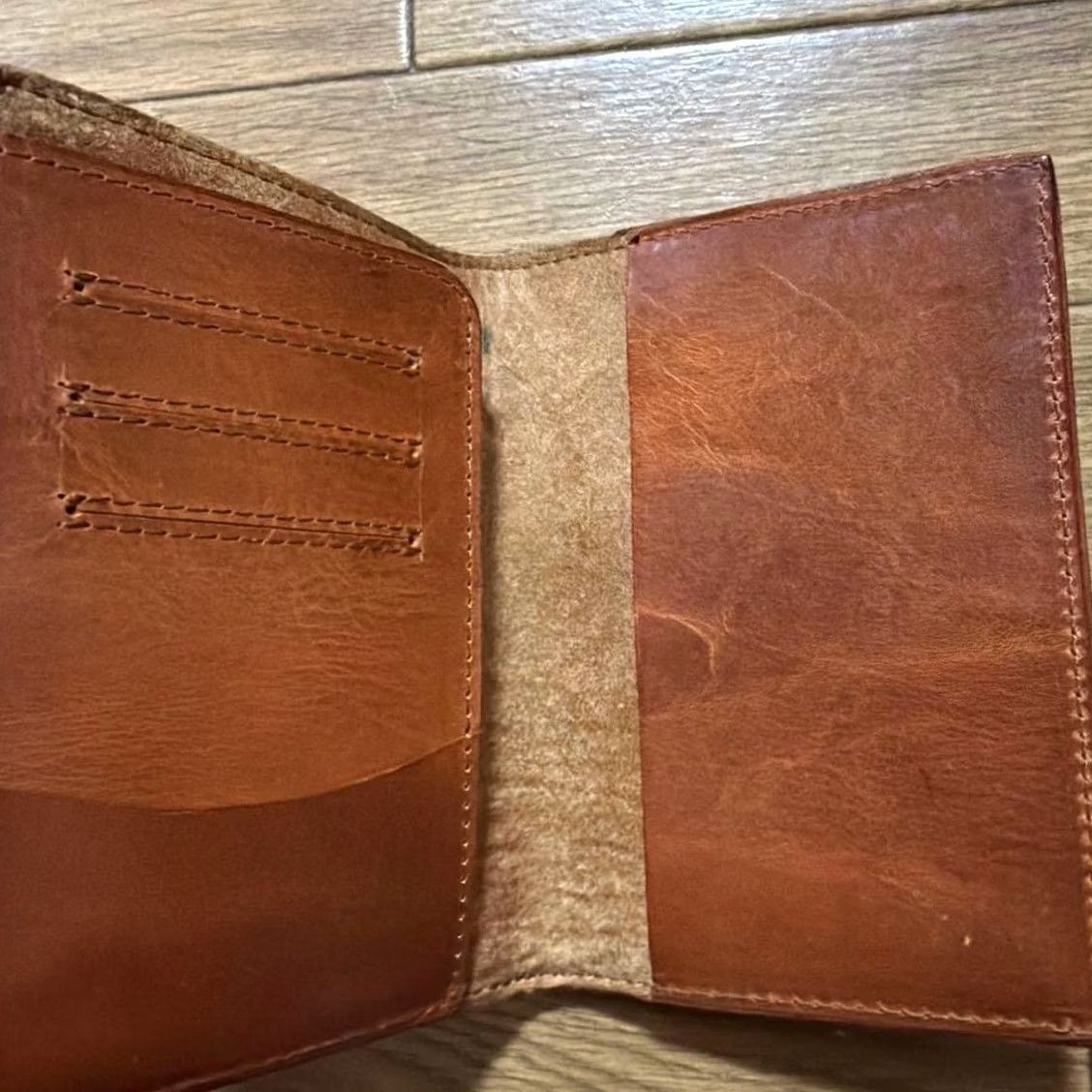 Ralph Lauren RRL Ralph Lauren Leather Passport Holder Logo Brown Used good condition Men Size ONE SIZE - 2 Thumbnail