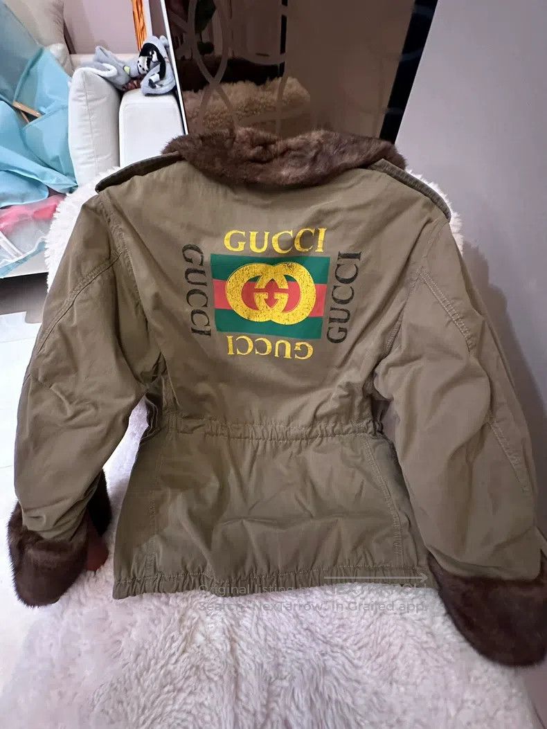 Gucci Gucci Army green jacket Size XS / US 0-2 / IT 36-38 - 1 Thumbnail
