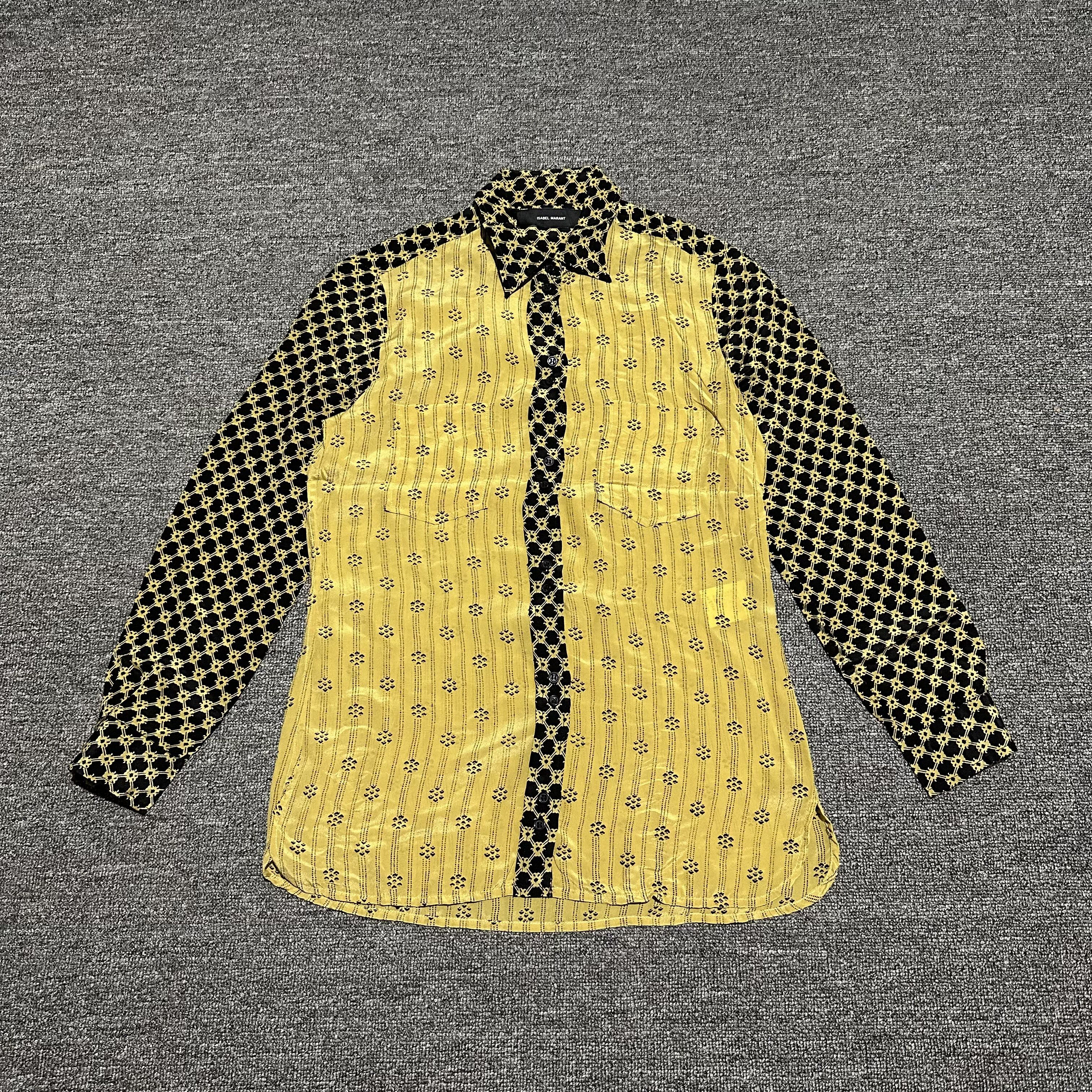 Isabel Marant Isabel Marant Silk Button Ups Size S / US 4 / IT 40 - 1 Thumbnail