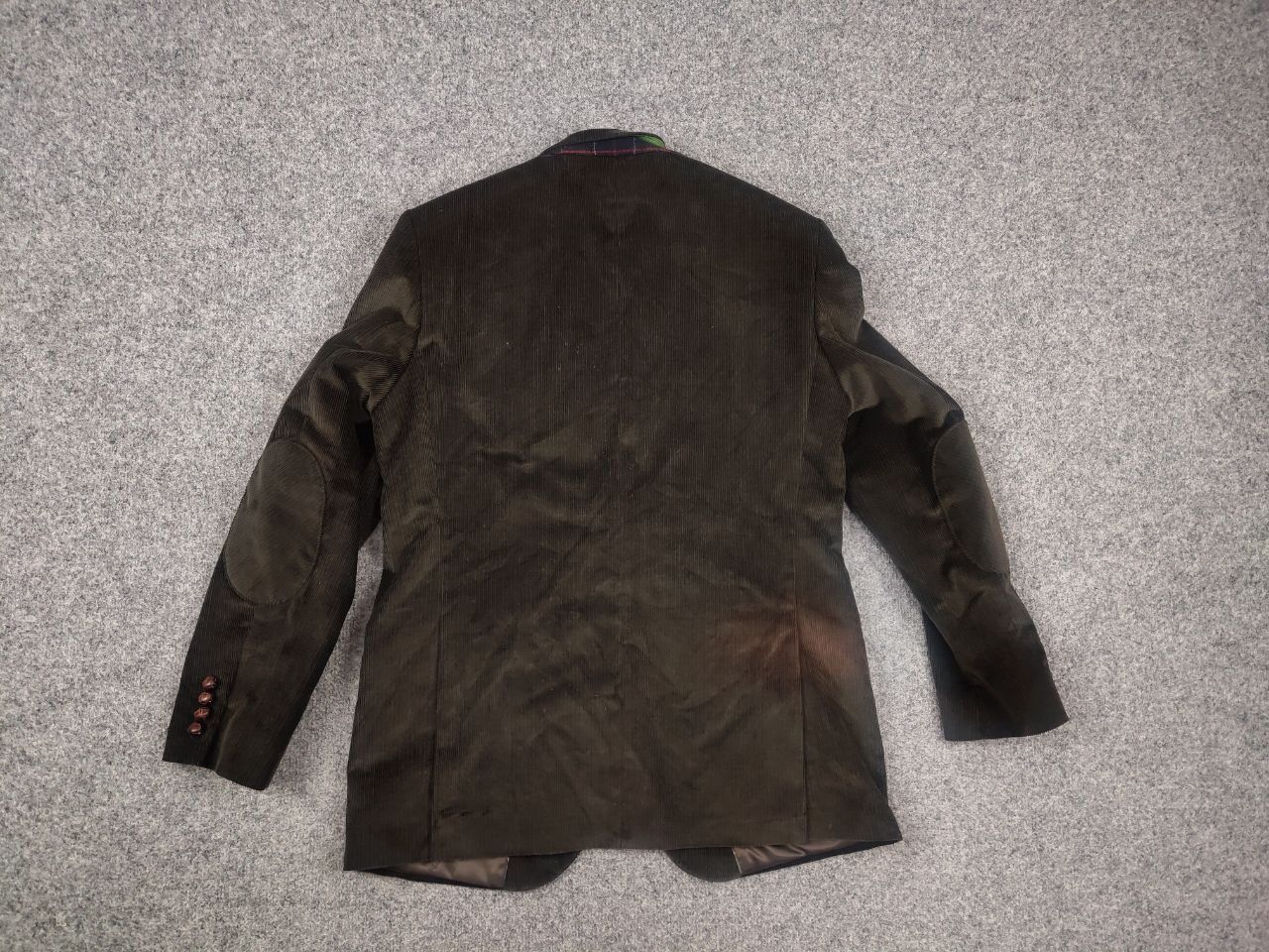 Barbour Barbour Dark green corduroy men's two buttons Blazer jacket Size US M / EU 48-50 / 2 - 10 Thumbnail