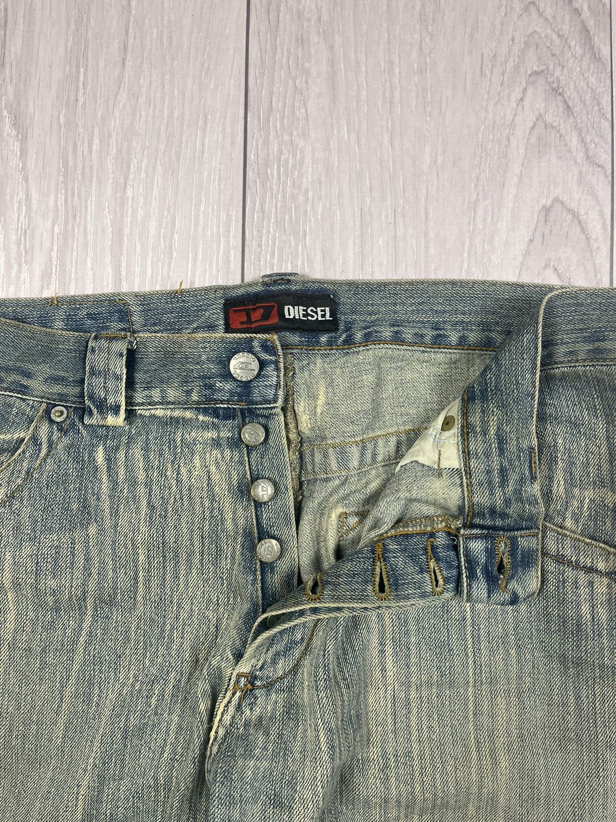 Diesel × Vintage Vintage Y2K Diesel Faded Pants Jeans Size US 33 - 10 Thumbnail