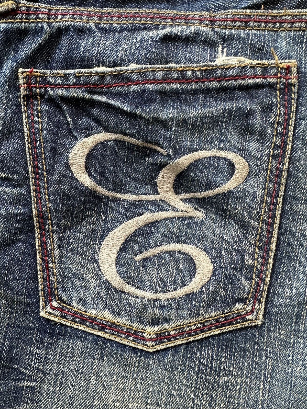 5351 POUR LES HOMMES SS2009 Edge Rupert ''Rockstar Edge '' distressed boro denim Size US 32 / EU 48 - 18 Thumbnail