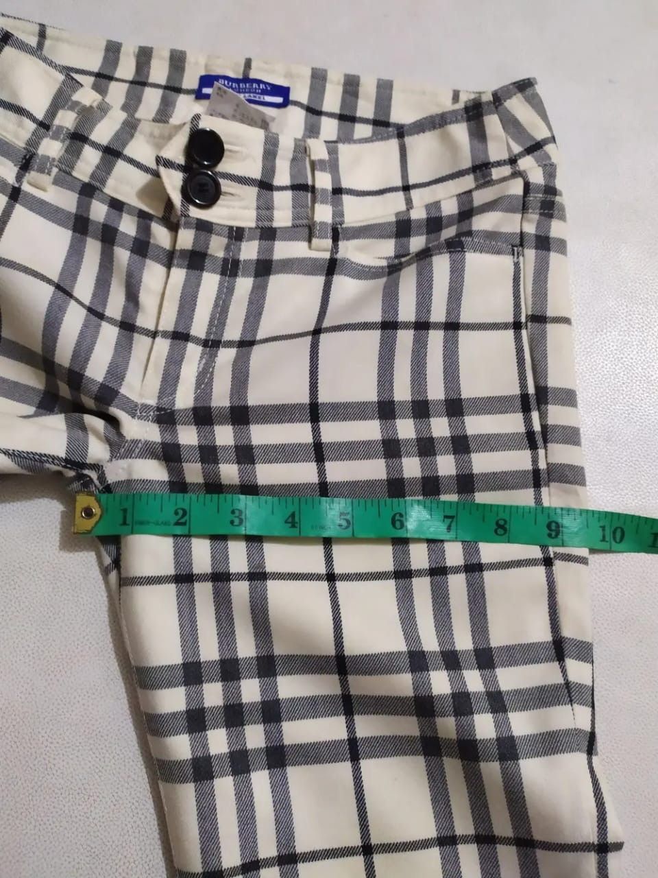 Burberry Burberry Nova Check Pants Blue Label Size 25" / US 0 / IT 36 - 13 Thumbnail