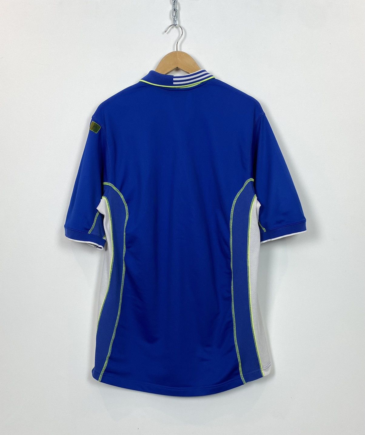 Adidas Vintage Adidas Equipment Polo Shirt Size XL Classic Blue Top Size US XL / EU 56 / 4 - 7 Thumbnail