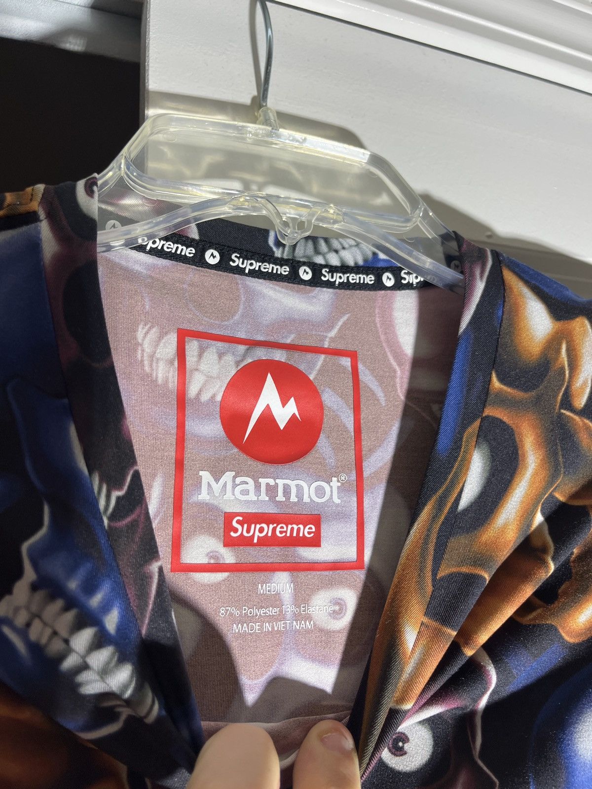Supreme Supreme x Marmot Base Layer Long-Sleeve Top 'Skull Pile' Size US M / EU 48-50 / 2 - 5 Thumbnail