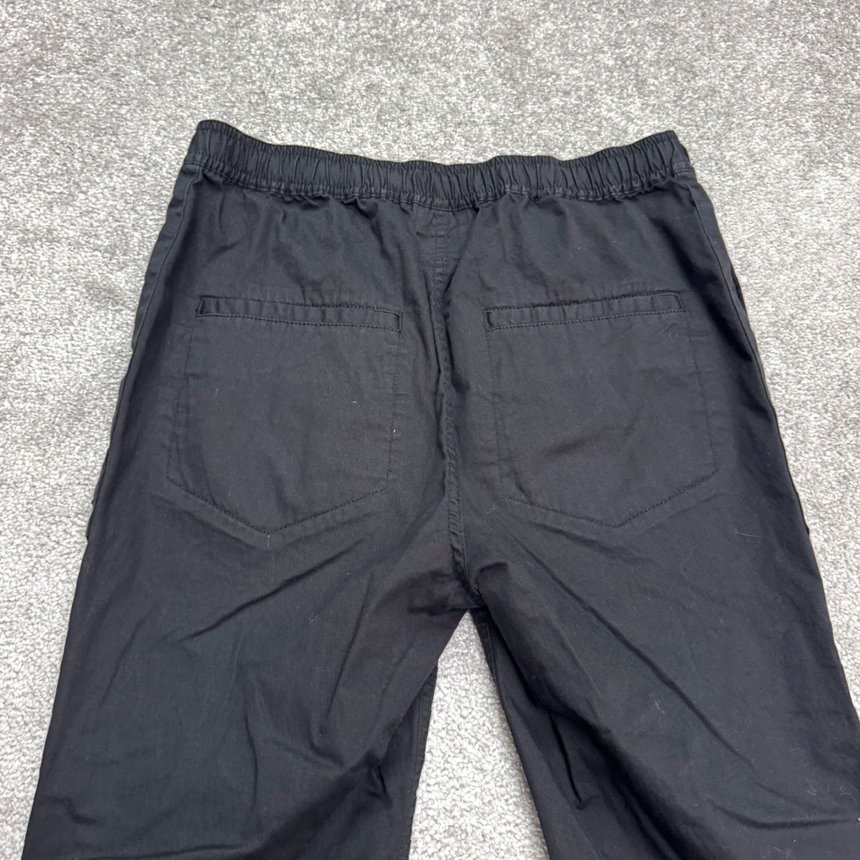 Barney Cools VINTAGE Barney Cools Jogger Pants Men 30 Black Cotton Spandex Tapered Leg Casual Sportswear Size US 30 / EU 46 - 5 Thumbnail