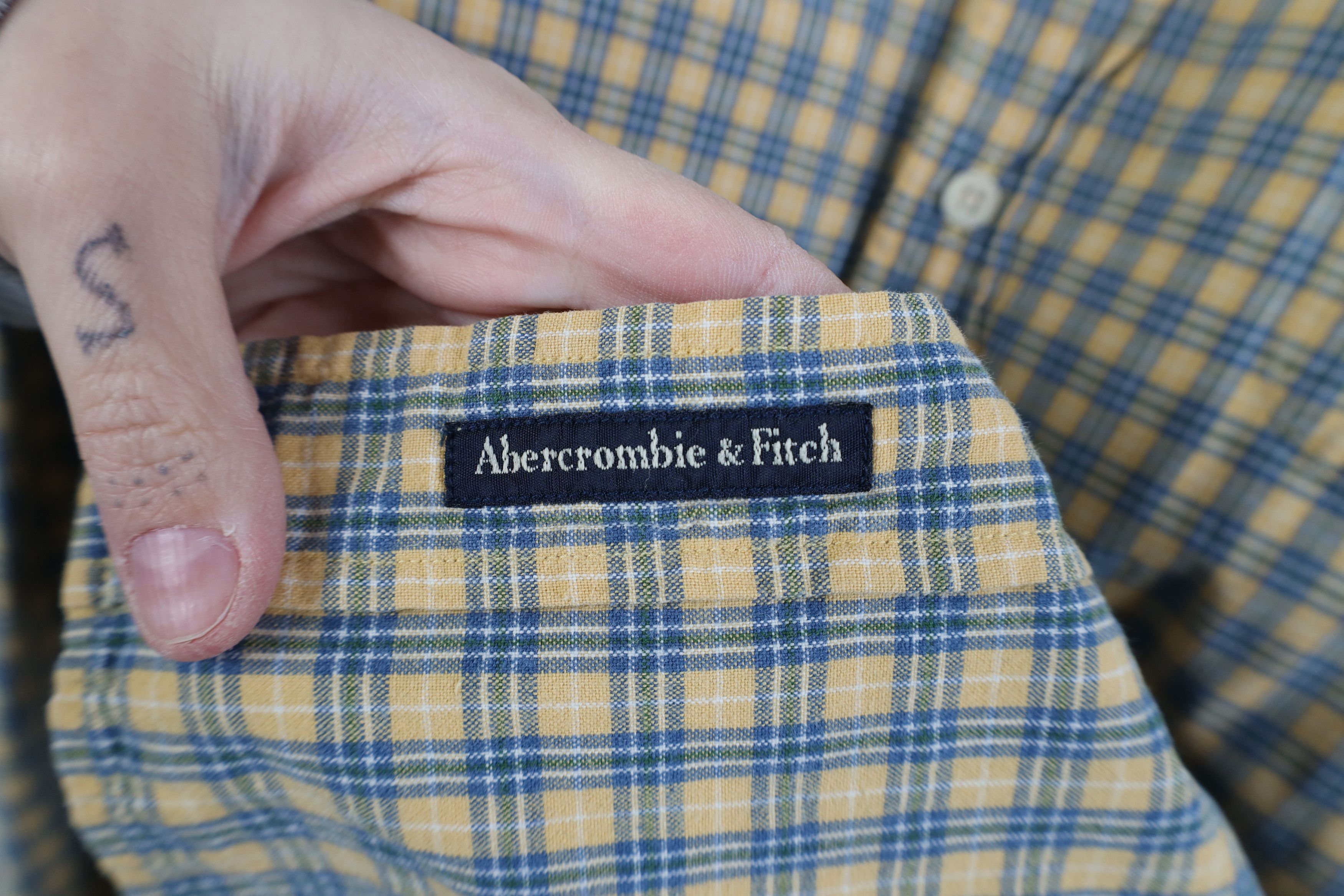 Abercrombie & Fitch Vintage 90s Abercrombie & Fitch Baggy Button Down Shirt Size US L / EU 52-54 / 3 - 4 Thumbnail