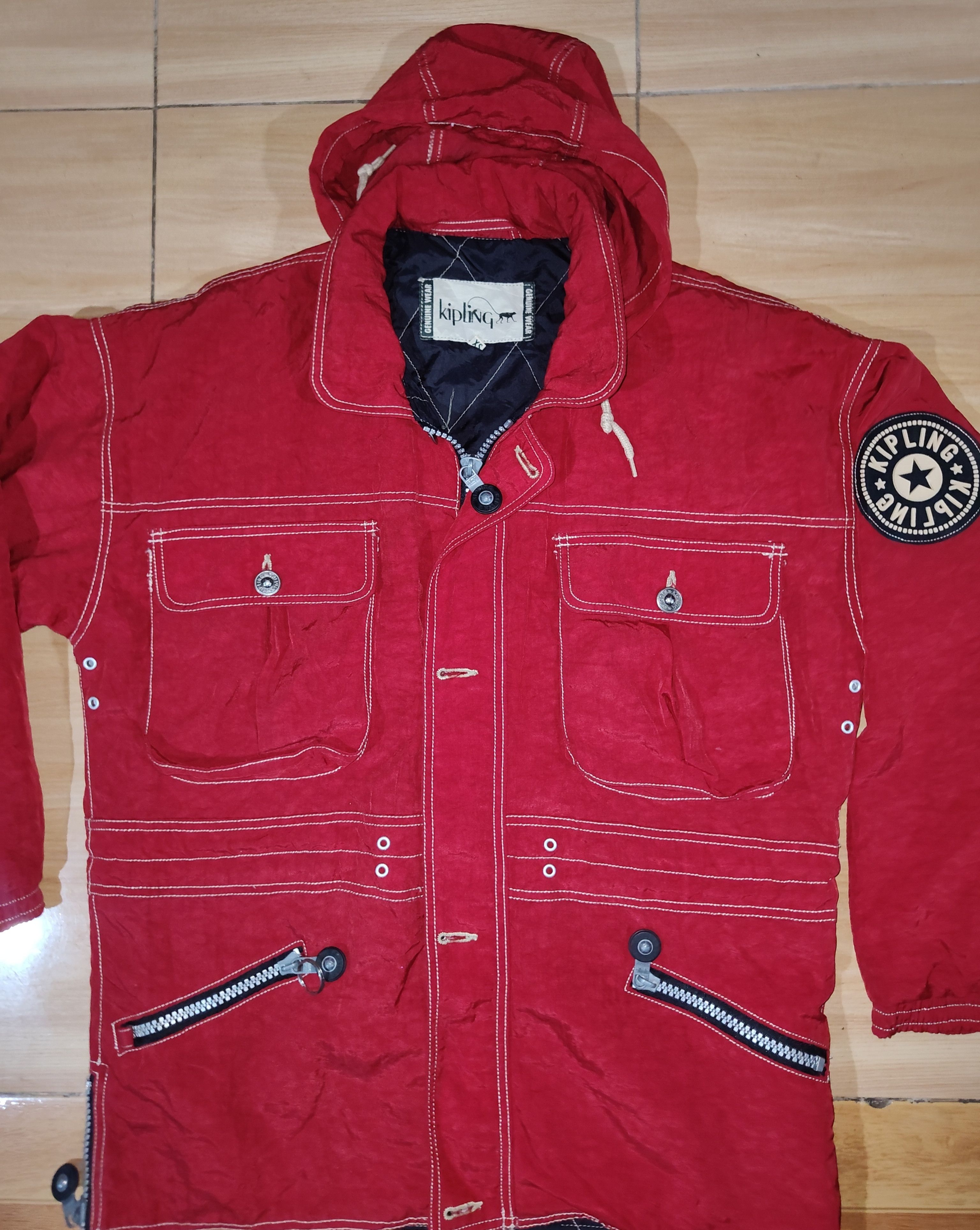 Japanese Brand Kipling Rare Jacket Size US XL / EU 56 / 4 - 9 Thumbnail