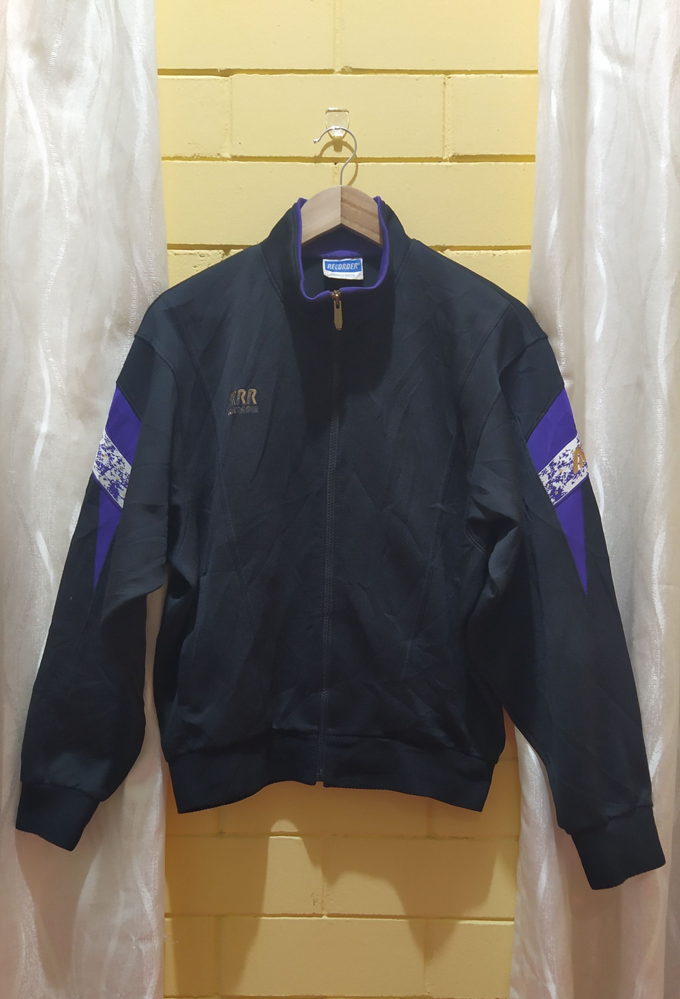 Vintage Vintage Asics RRR Recorder Jacket | Grailed