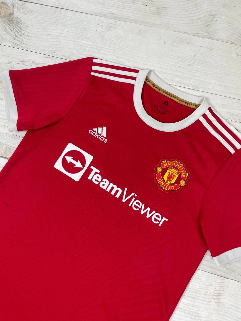Adidas Manchester United 2021 2022 Ronaldo #7 Home Shirt Jersey Size US M / EU 48-50 / 2 - 3 Thumbnail