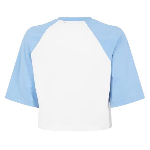 Balmain o1g2r1mq0924 T-Shirt in White & Blue Size XS / US 0-2 / IT 36-38 - 2 Thumbnail