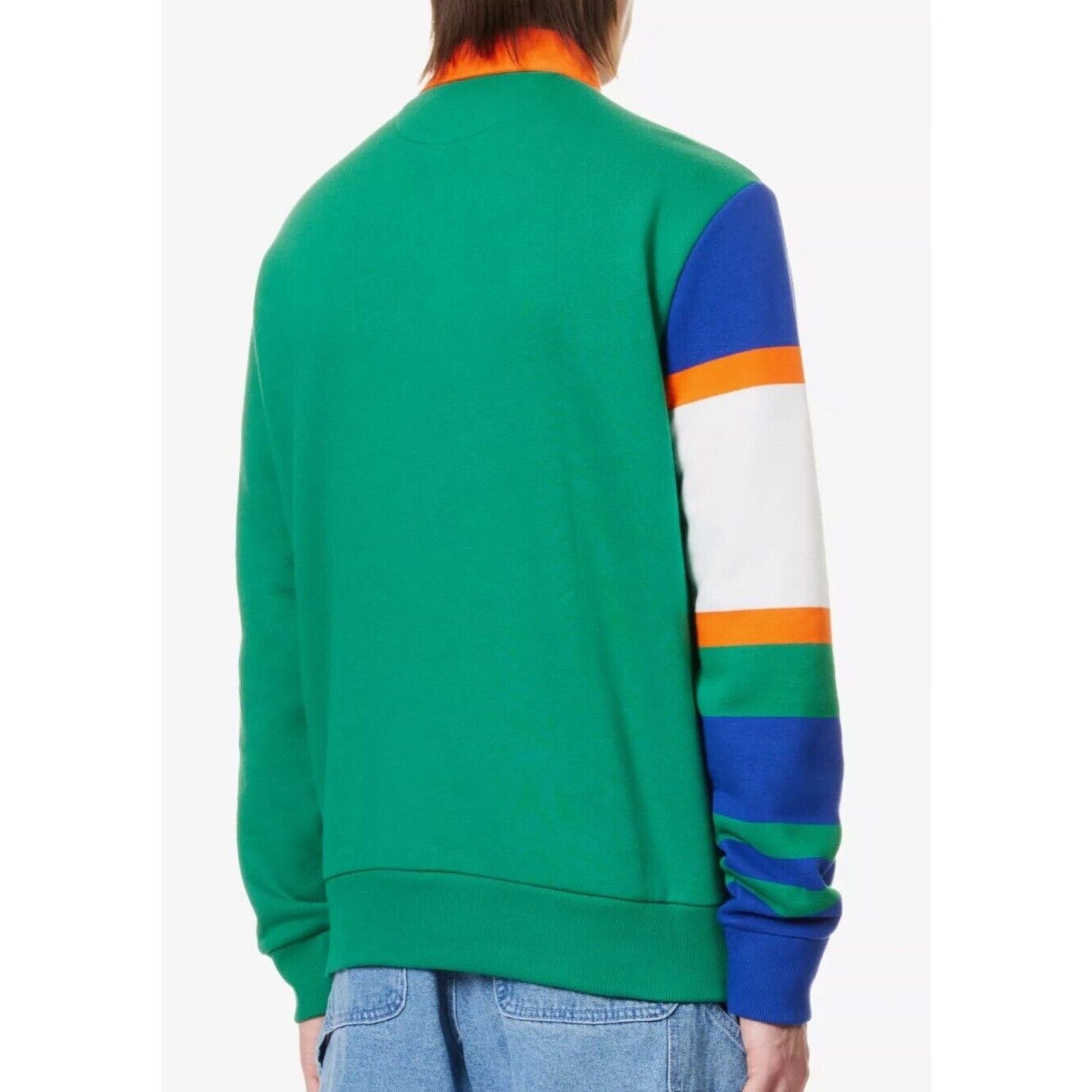 Polo Ralph Lauren Polo Ralph Lauren Fleece Rugby Green Sweatshirt Hi Tech 1992 Size US S / EU 44-46 / 1 - 2 Thumbnail