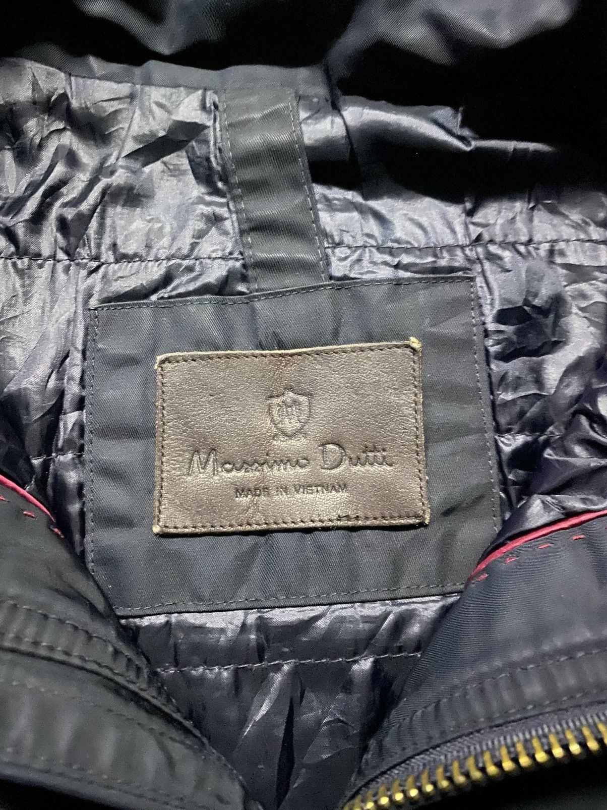 Massimo Dutti Massimo Dutti Navy Quilted Jacket Size US M / EU 48-50 / 2 - 6 Thumbnail