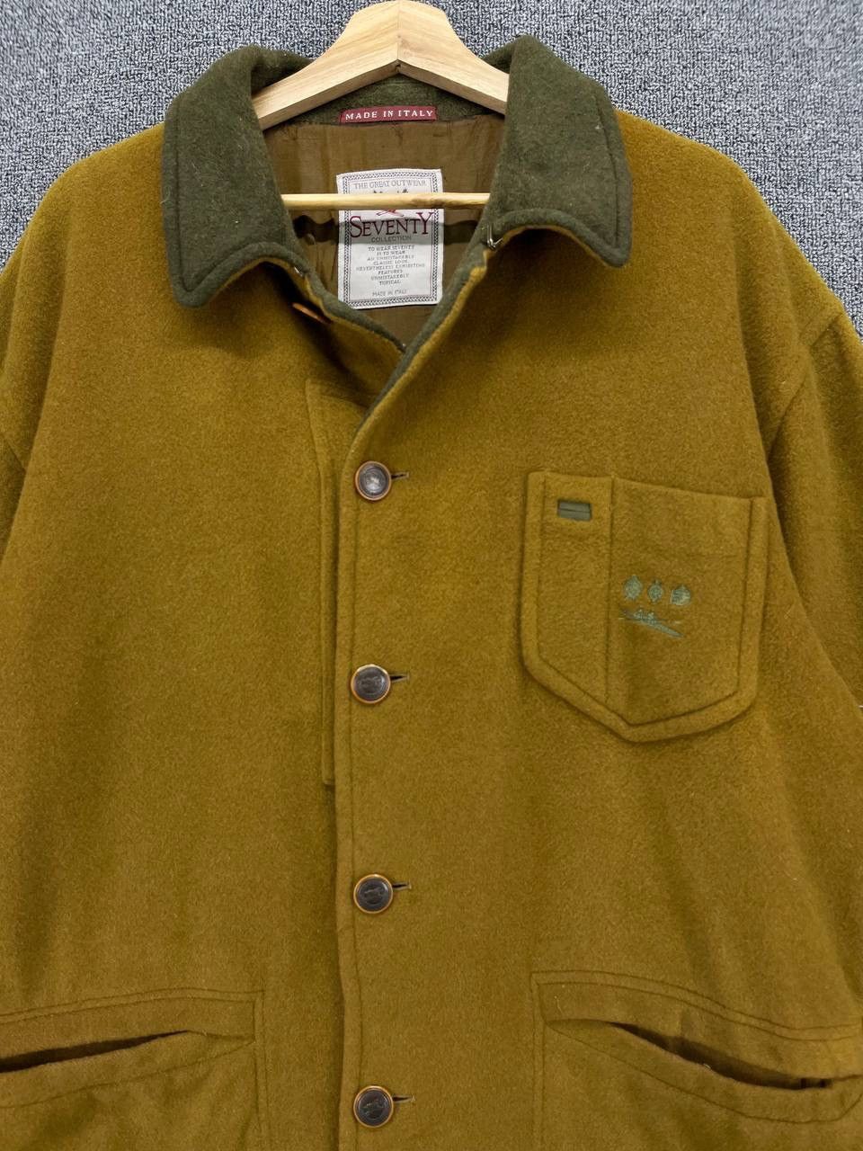 Vintage Vintage Seventy Collection Made In Italy Wool Jacket Size US M / EU 48-50 / 2 - 5 Thumbnail