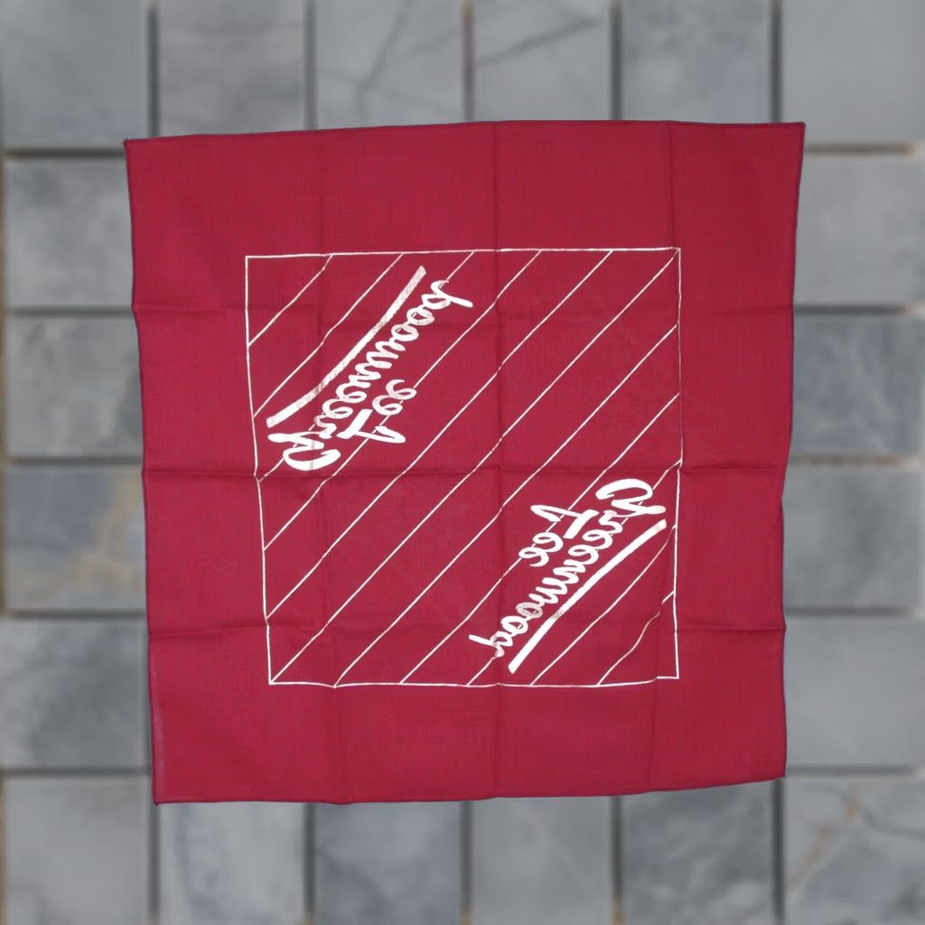 Lee VINTAGE DEADSTOCK 80s LEE GREENWOOD CONCERT BANDANA handkerchief country tour Men Red Size ONE SIZE - 1 Thumbnail