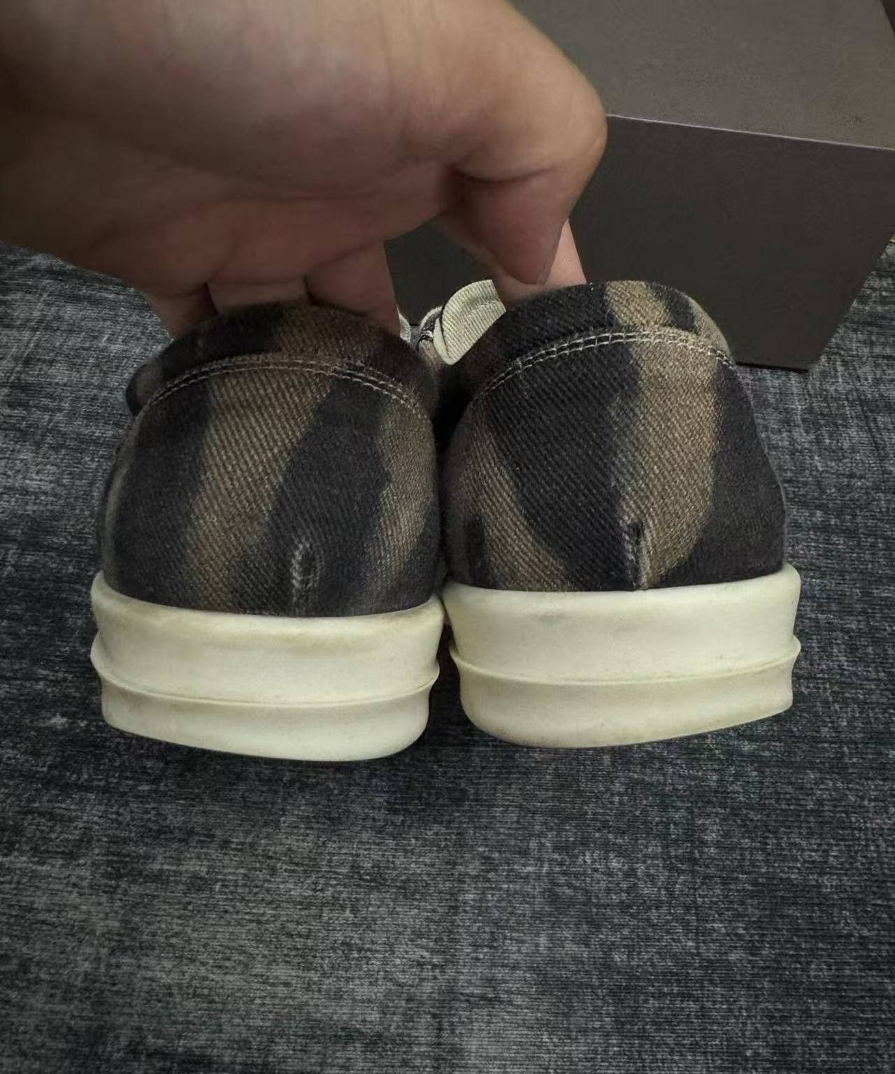 Rick Owens Rick Owens Tie-Dye Multi Lowtop Sneakers 43 Men Size US 10 / EU 43 - 5 Thumbnail