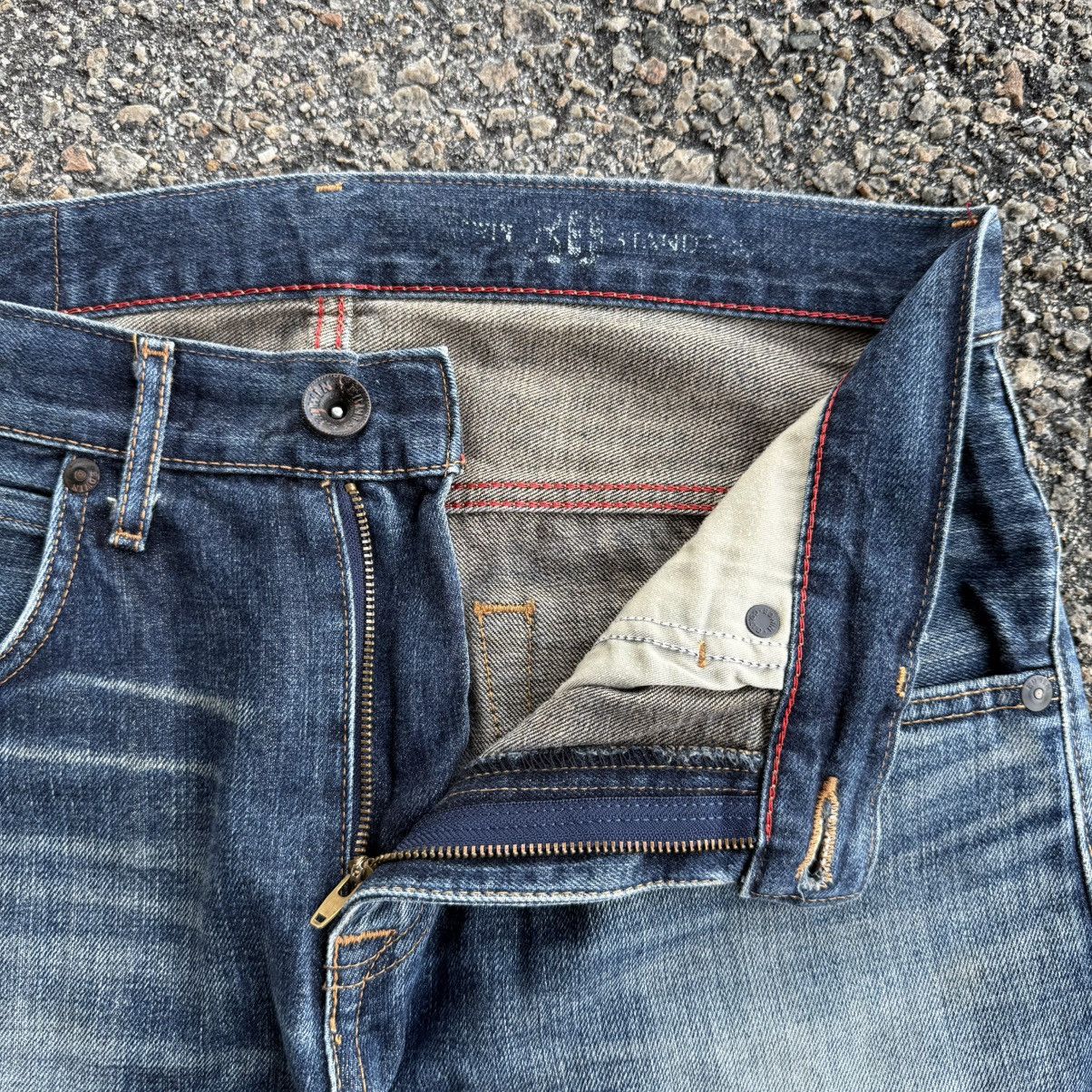 Edwin VINTAGE EDWIN MUD WASHER FADED JEAN DENIM PANTS Size US 35 - 7 Thumbnail