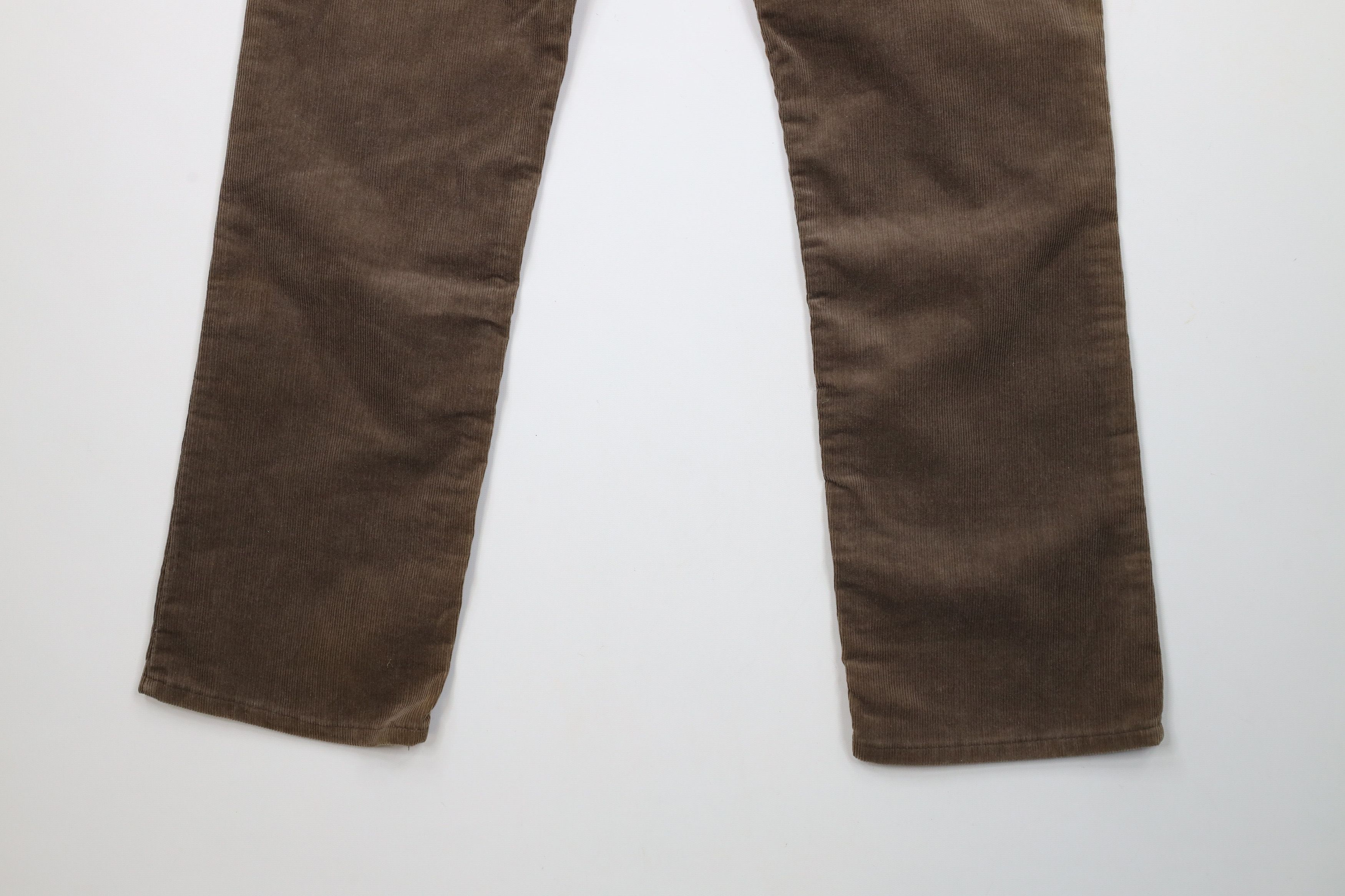 Levi's × Vintage Vintage 70s 80s Levis Leg Corduroy Chino Pants Brown USA Size US 32 / EU 48 - 13 Thumbnail