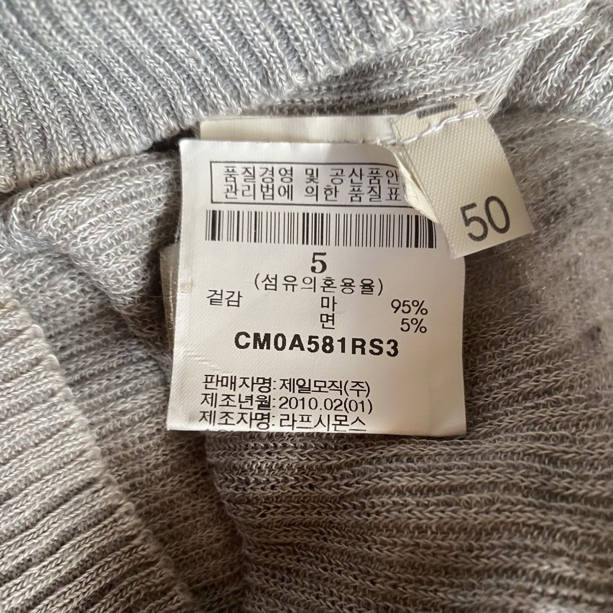 Raf Simons Raf Simons SS10 Linen Knit Contrast Collar Sweater Size US M / EU 48-50 / 2 - 4 Thumbnail
