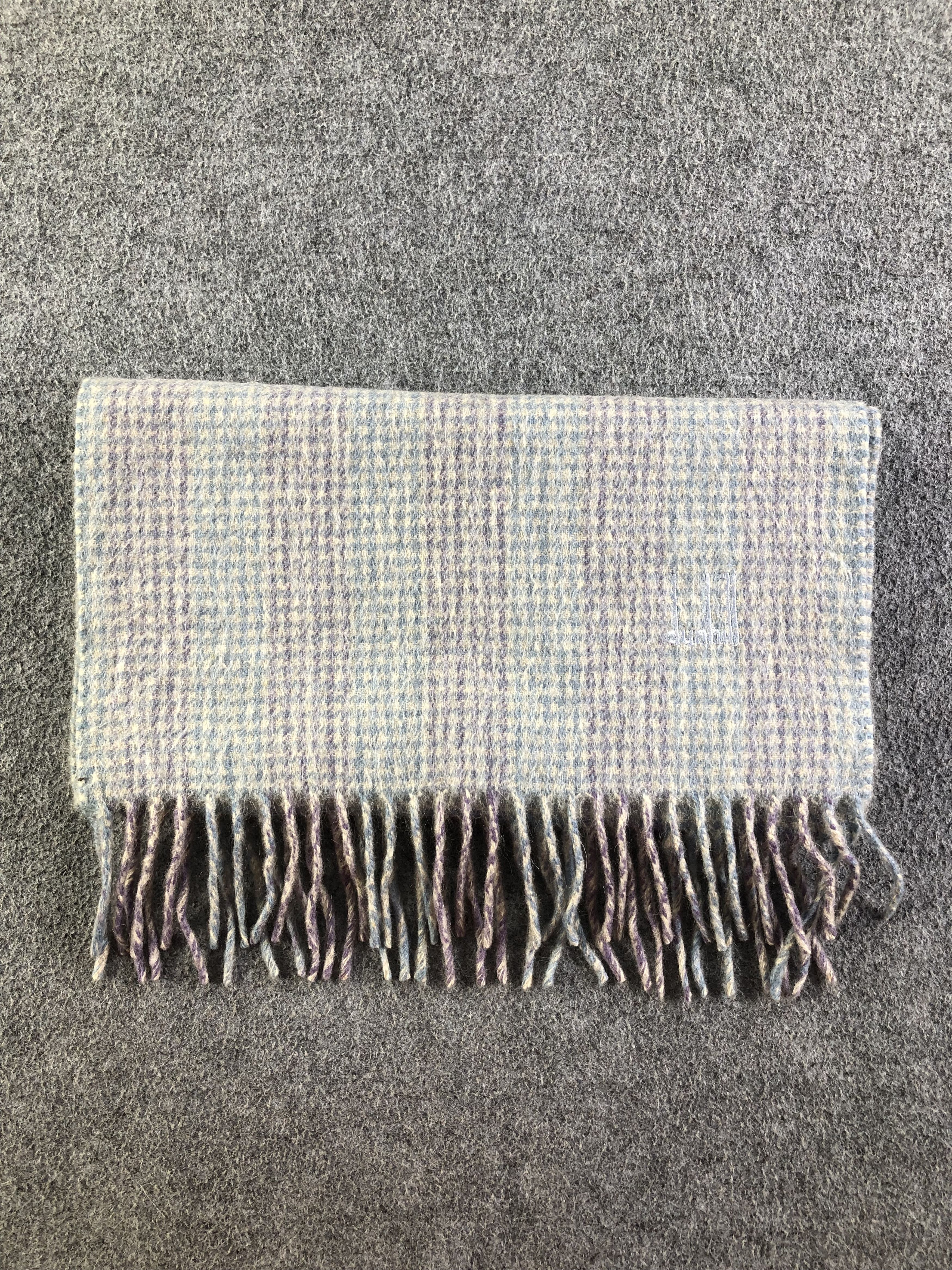 Alfred Dunhill Alfred Dunhill Cashmere Scarf / Muffler / Neckwear SS1421 Size ONE SIZE - 6 Thumbnail