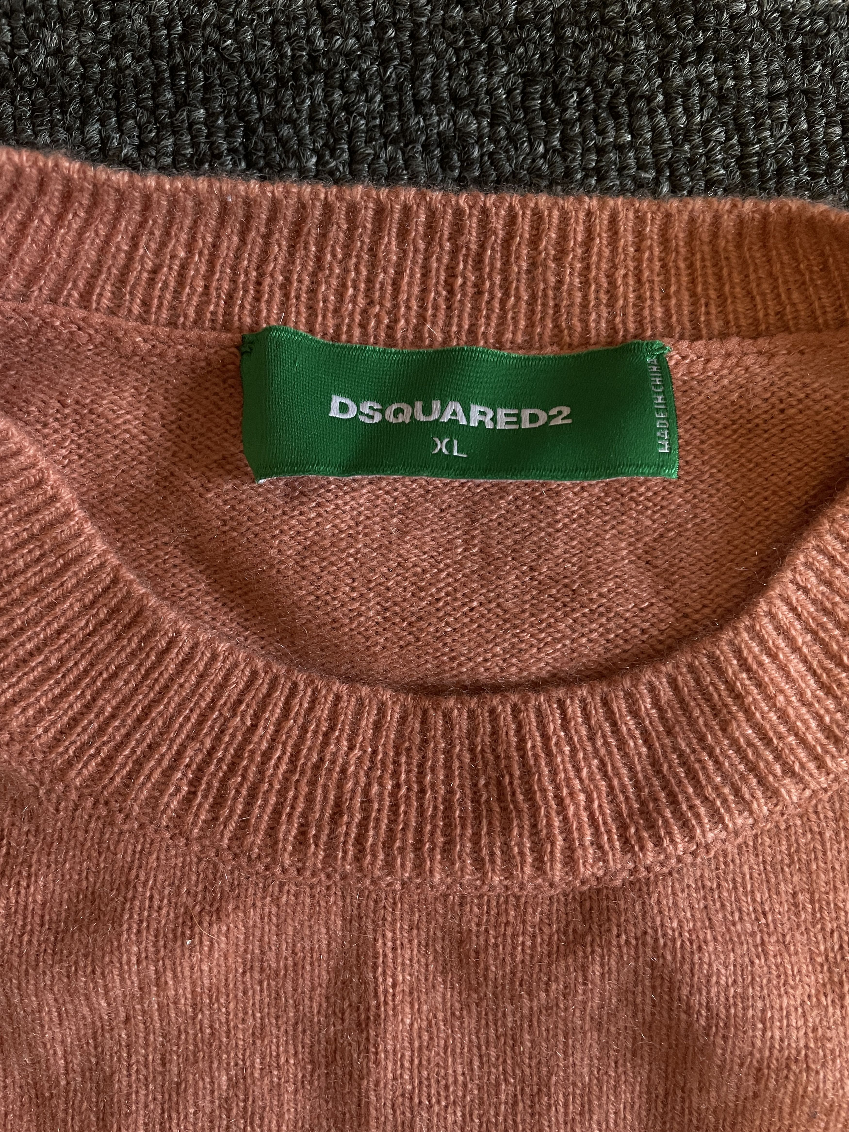 Dsquared2 Dsquared2 orange cashmere sweater size XL Size US XL / EU 56 / 4 - 3 Thumbnail