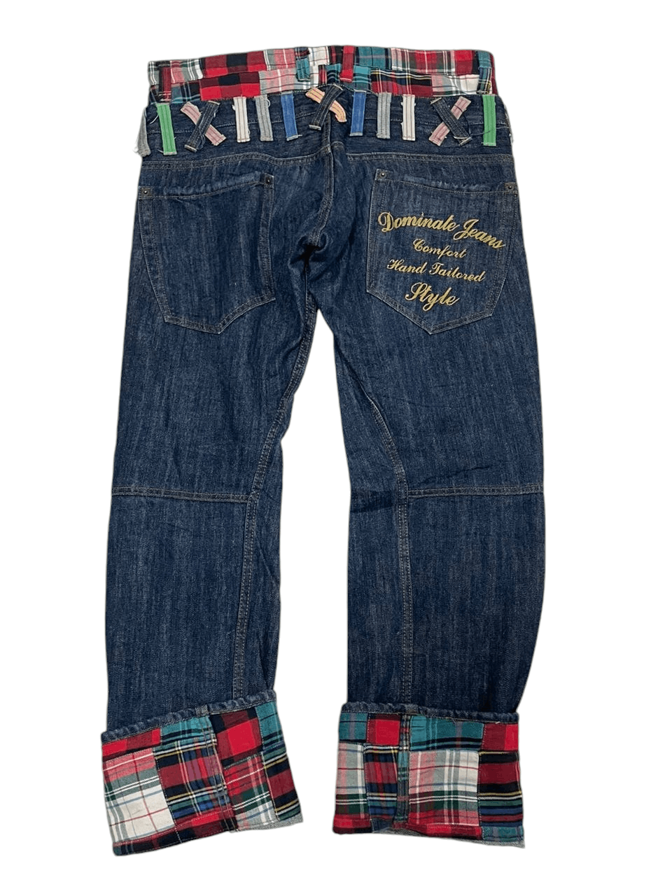 Japanese Brand 💥Dominate HandCrafted Double Waist Jeans💥 Size US 34 / EU 50 - 2 Thumbnail