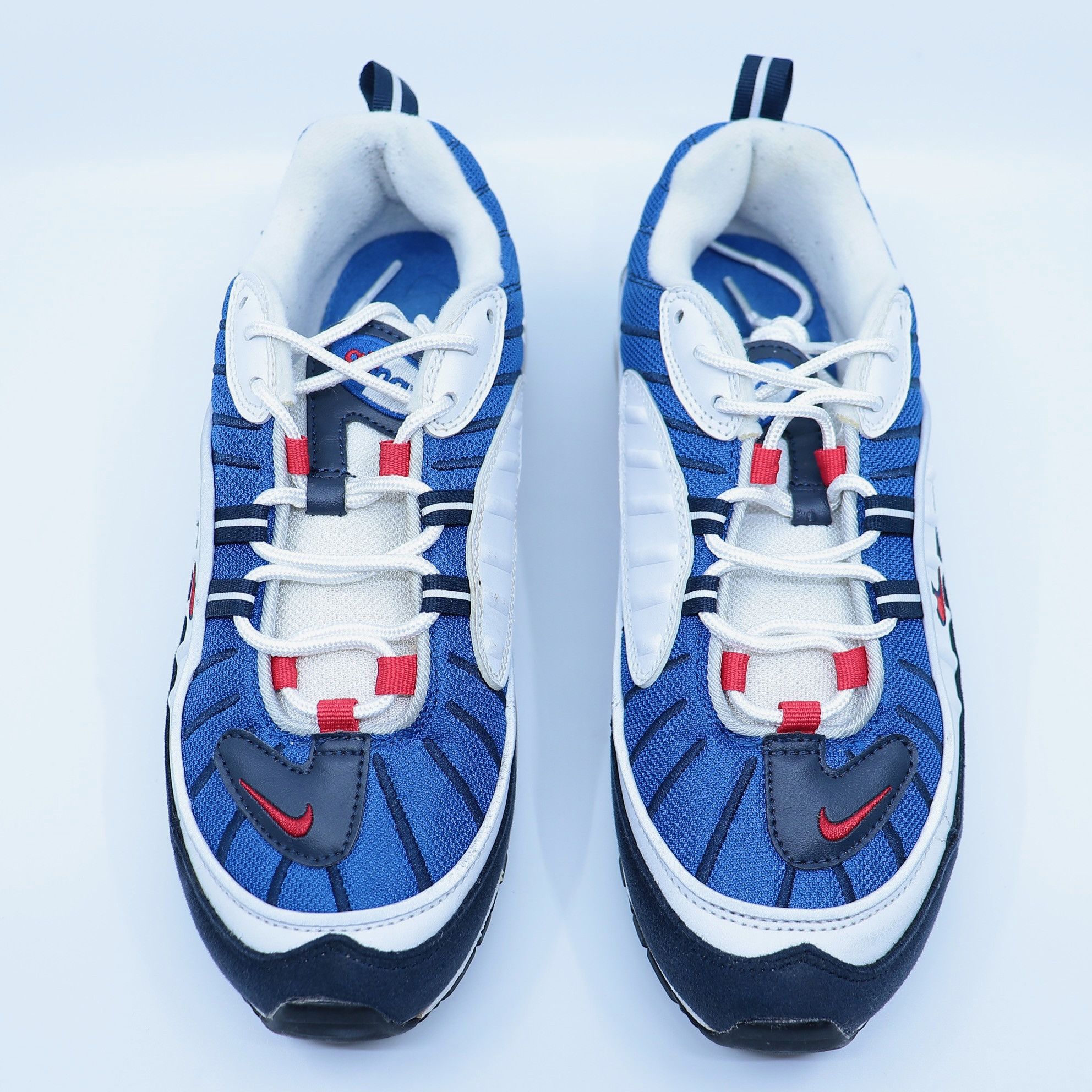 Nike Nike Air Max 98 Gundam 2018 Retro (640744-100) Size 9 Used Size US 9 / EU 42 - 5 Thumbnail