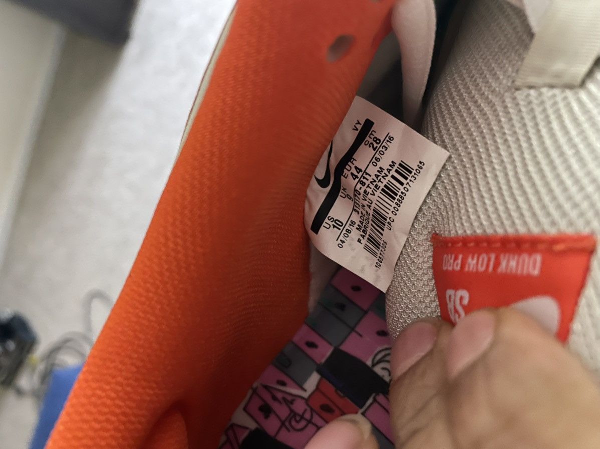 Nike SB Nike Dunk Low SB Orange Box Size US 10 / EU 43 - 12 Thumbnail