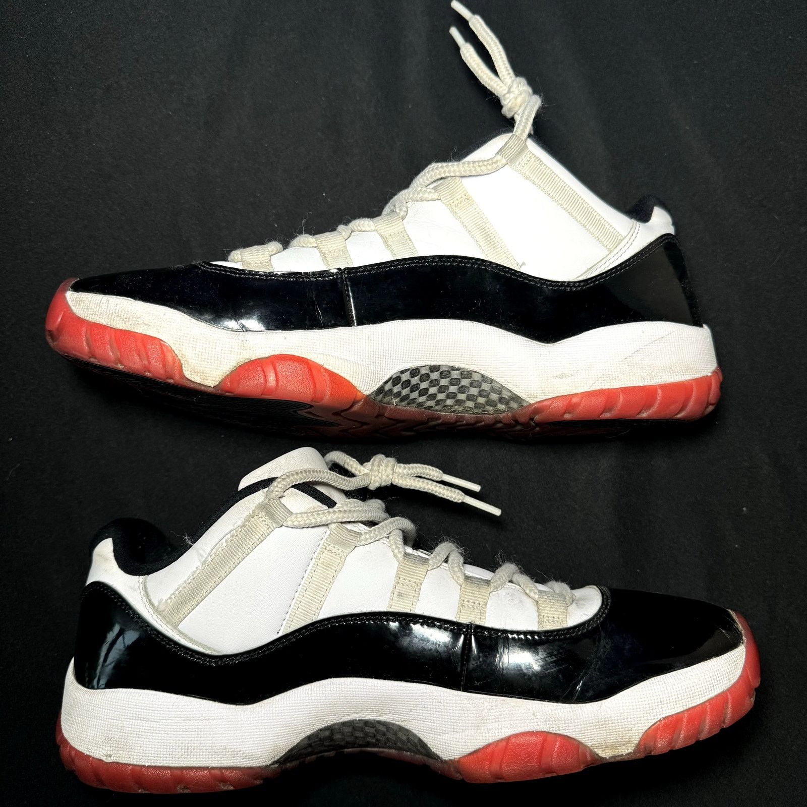 Jordan Brand × Nike Size 12 - Air Jordan 11 Retro Low Concord-Bred Men's Shoes Size US 12 / EU 45 - 2 Thumbnail