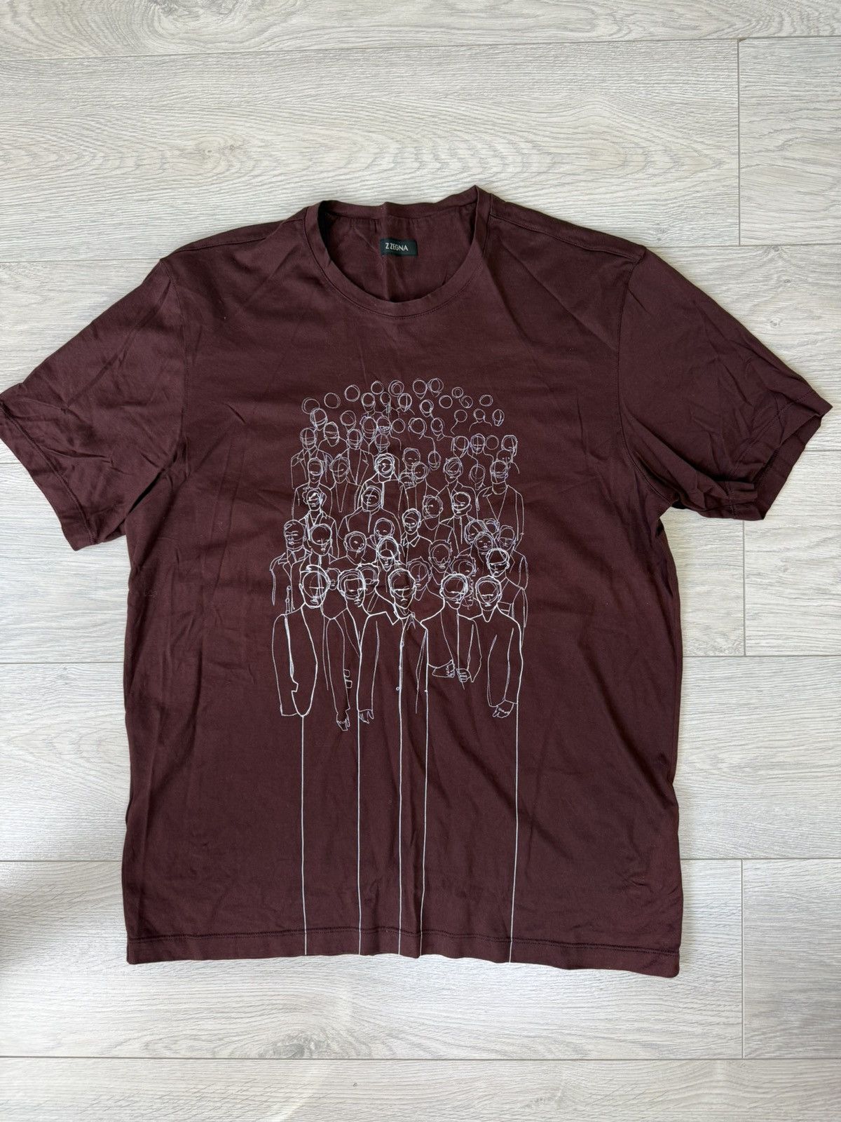 Z Zegna Z Zegna Short Sleeve T Shirt Size US L / EU 52-54 / 3 - 3 Thumbnail