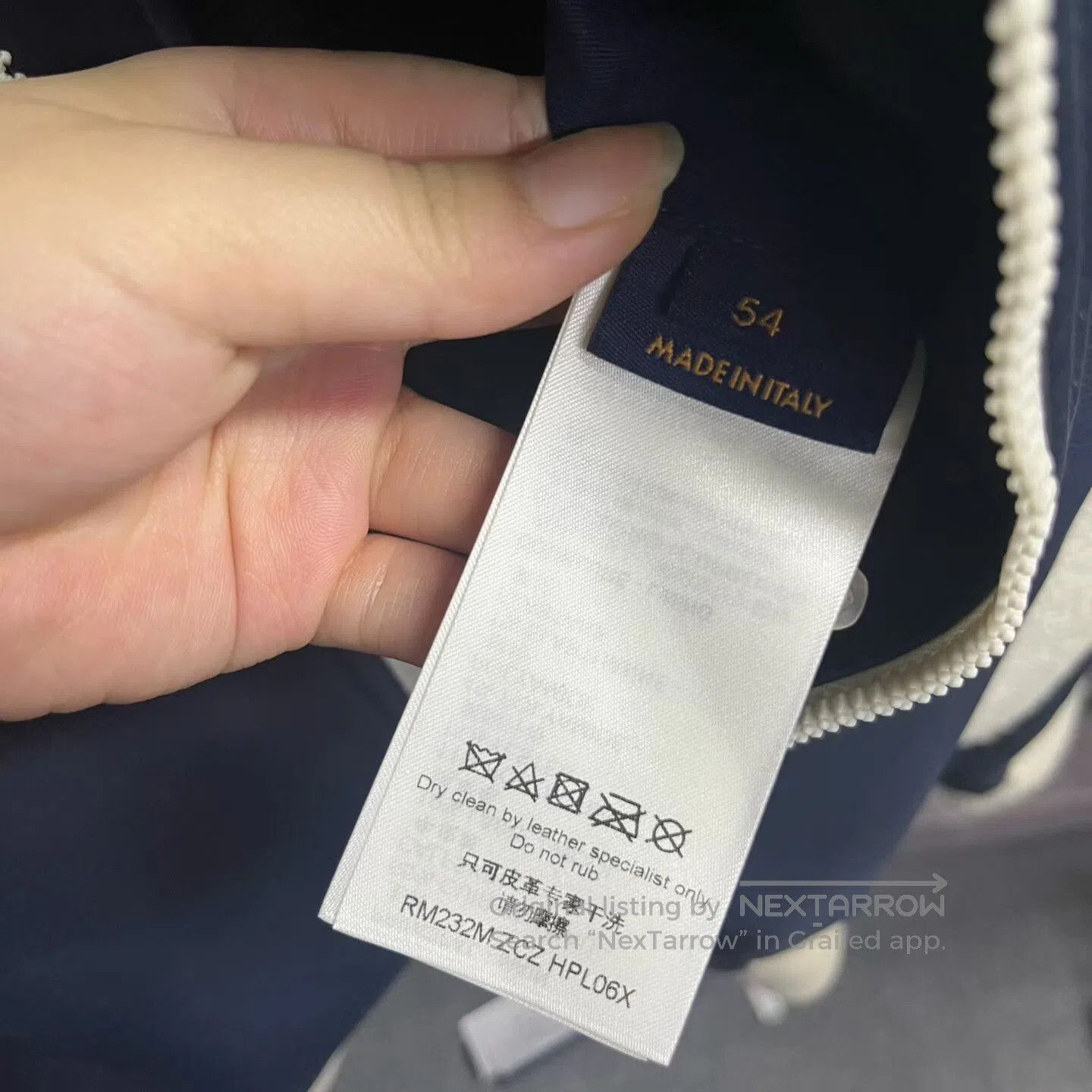 Louis Vuitton Louis Vuitton Jacket with blue floral letter pattern| Size US L / EU 52-54 / 3 - 4 Thumbnail