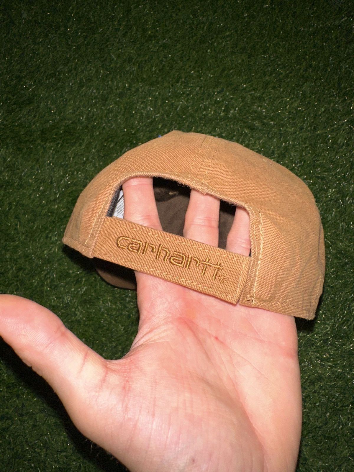 Carhartt Carhartt workwear adjustable velcro hat Size ONE SIZE - 4 Thumbnail