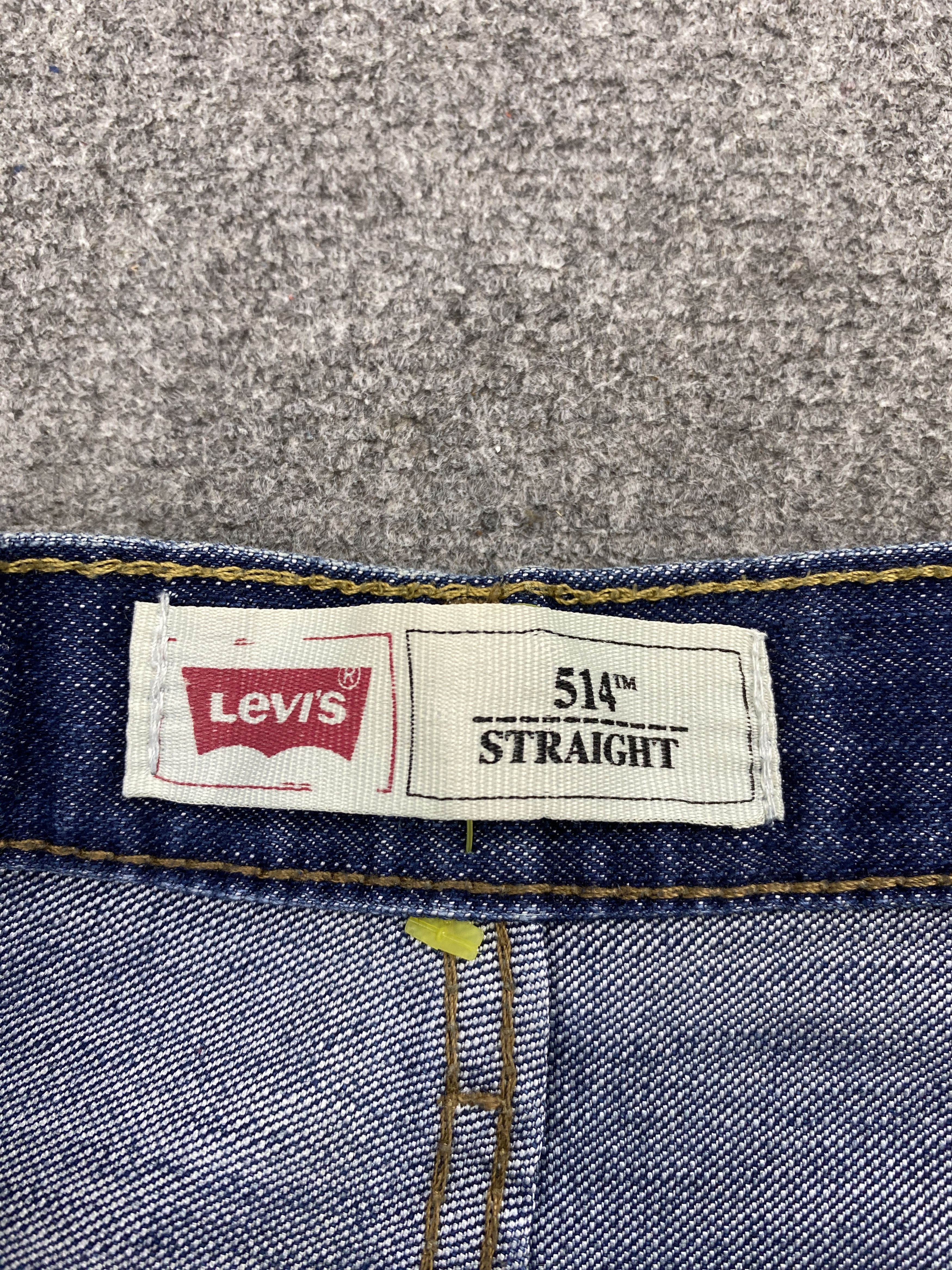 Levi's Vintage Distressed Levis 514 Faded Blue Jeans S0034 Size US 28 / EU 44 - 6 Thumbnail