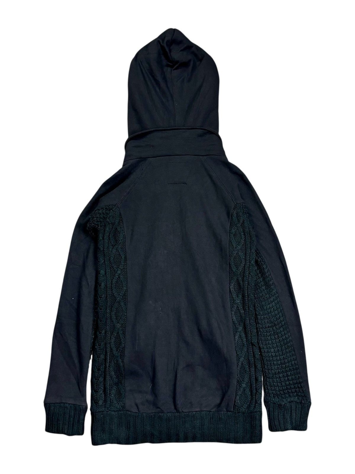 KMRii 2000s Redark - Ninja Hooded Wool Hybrid Zip Up Hoodie Size US M / EU 48-50 / 2 - 3 Thumbnail