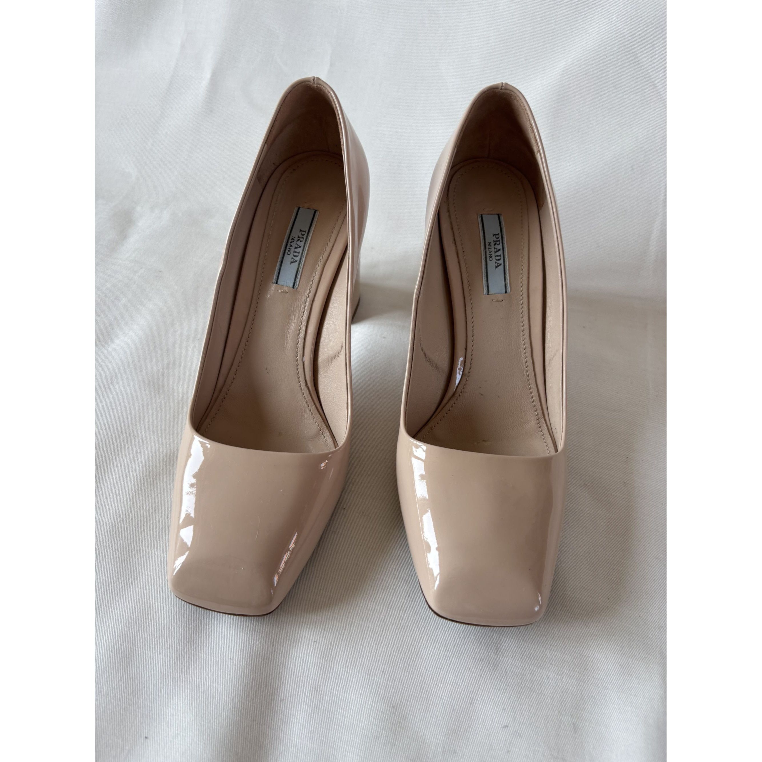 Prada Prada nude pumps Size US 8 / IT 38 - 2 Thumbnail