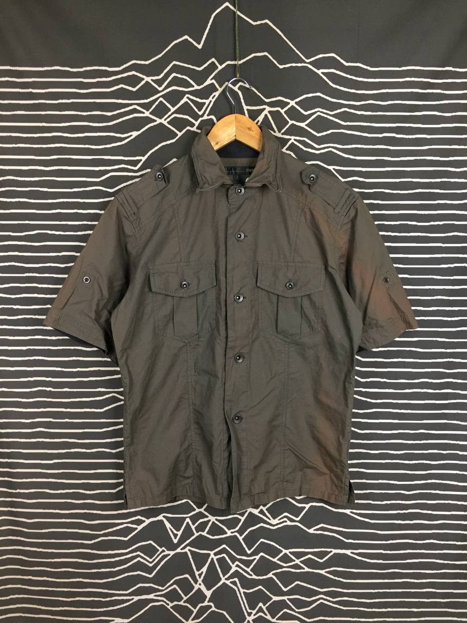 Schlussel Schlussel Japanese Brand Tactical Workwear Button Up Shirt Size US M / EU 48-50 / 2 - 2 Thumbnail
