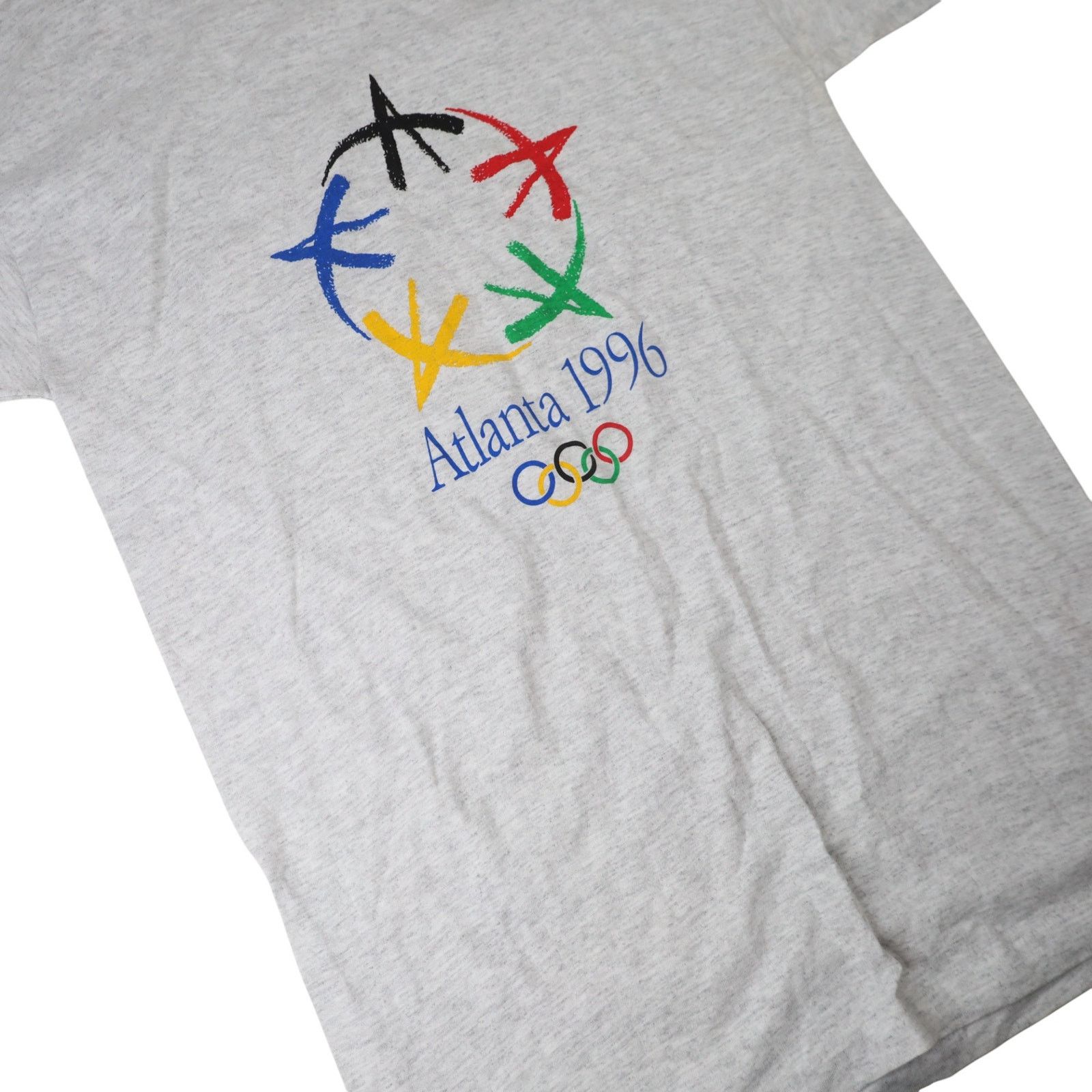 USA Olympics NWT Vintage 1996 Atlanta Olympics Graphic T Shirt Size US L / EU 52-54 / 3 - 3 Thumbnail